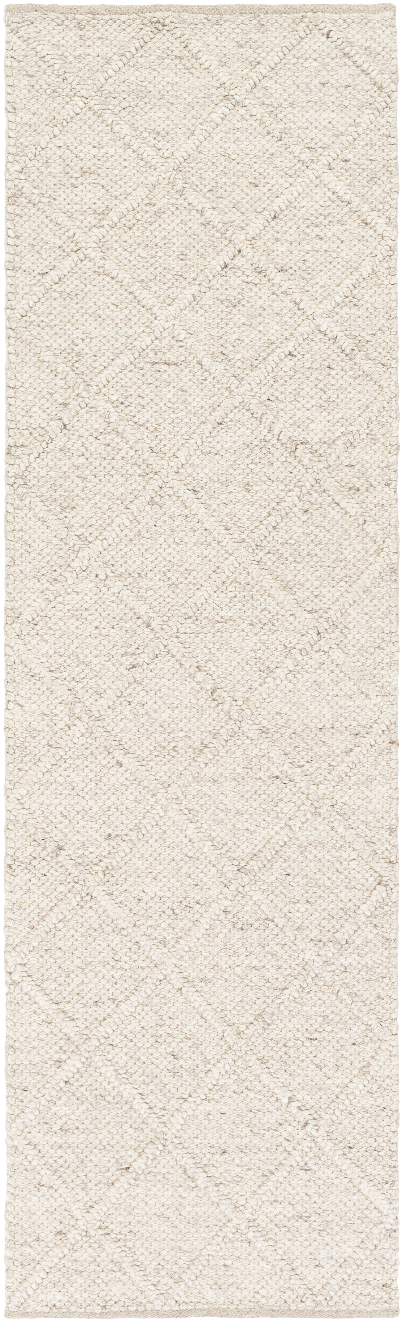Napels 96 X 30 inch Light Beige Rug in 2.5 x 8, Runner