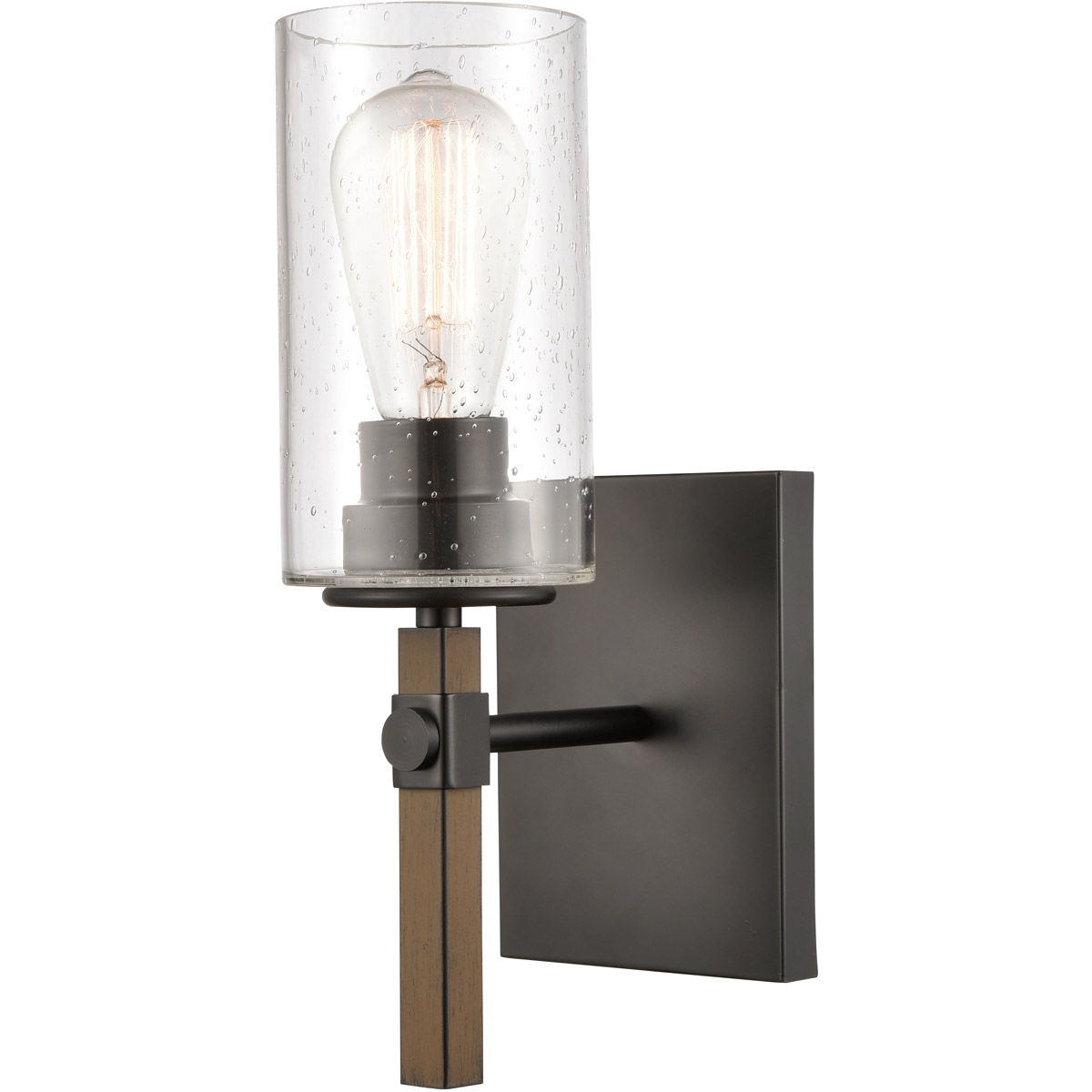 Westlake LED 4.88 inch Matte Black Bath Vanity Light Wall Light