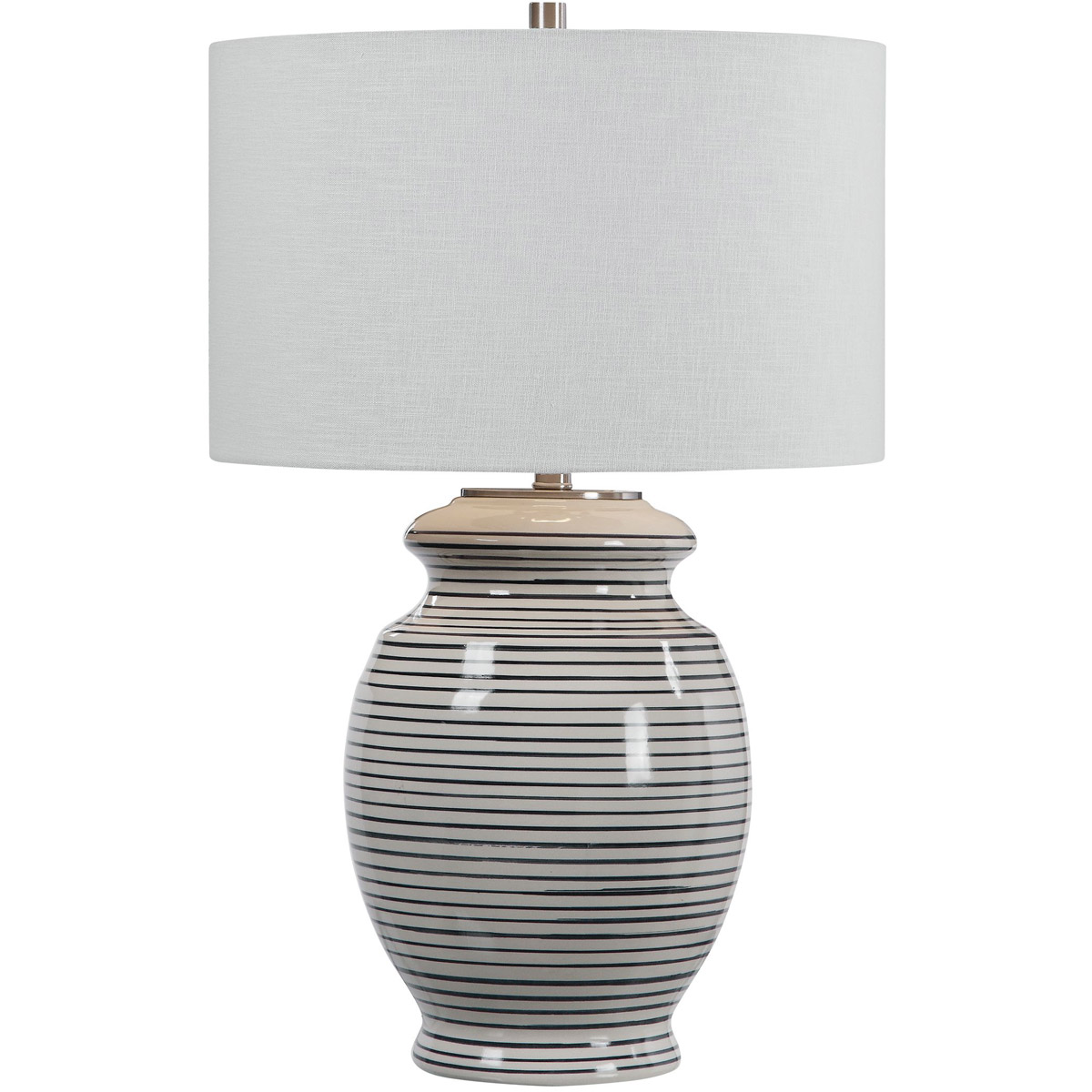 Marisa 28 inch 150 watt Off White Table Lamp Portable Light