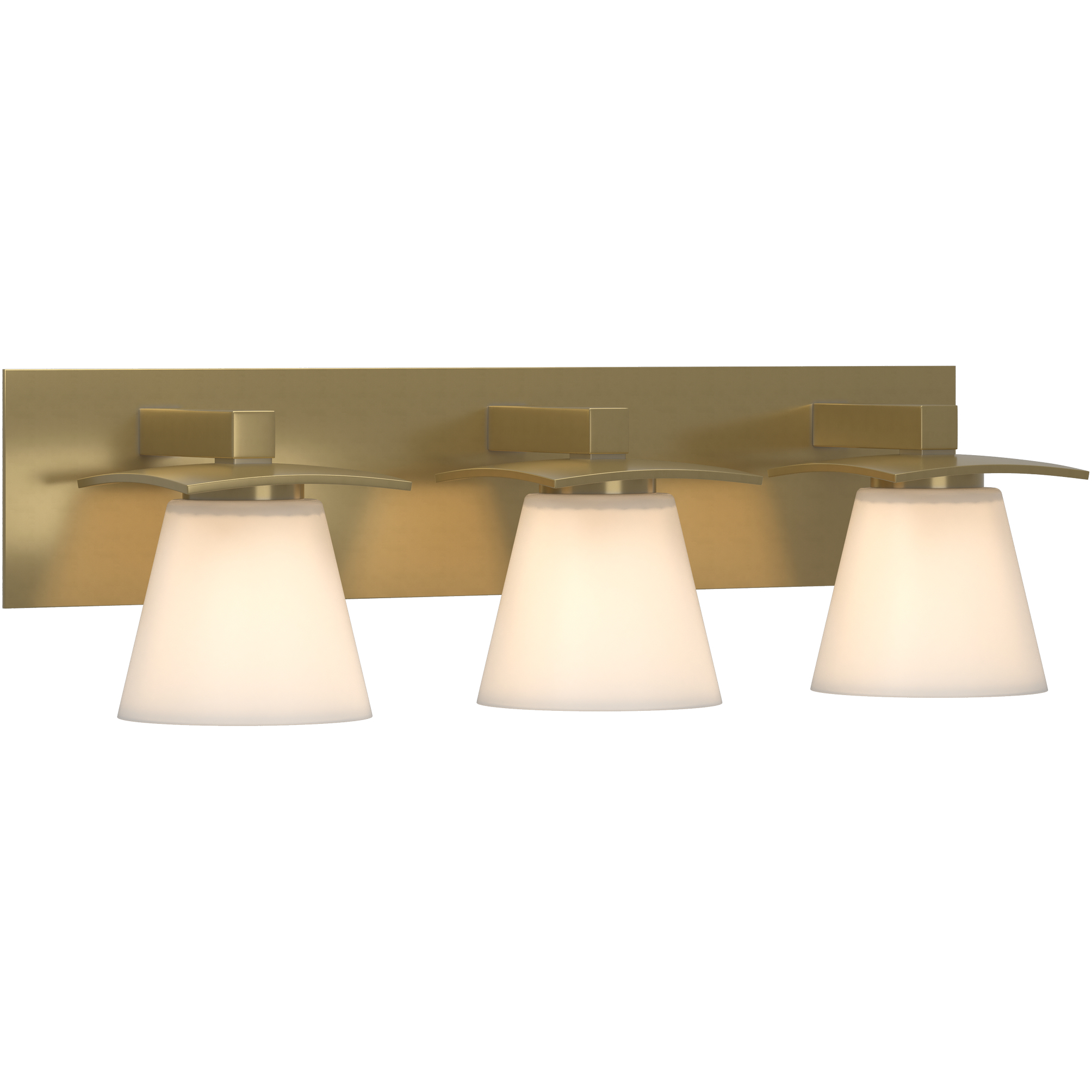 Wren 3 Light 24 inch Modern Brass Sconce Wall Light