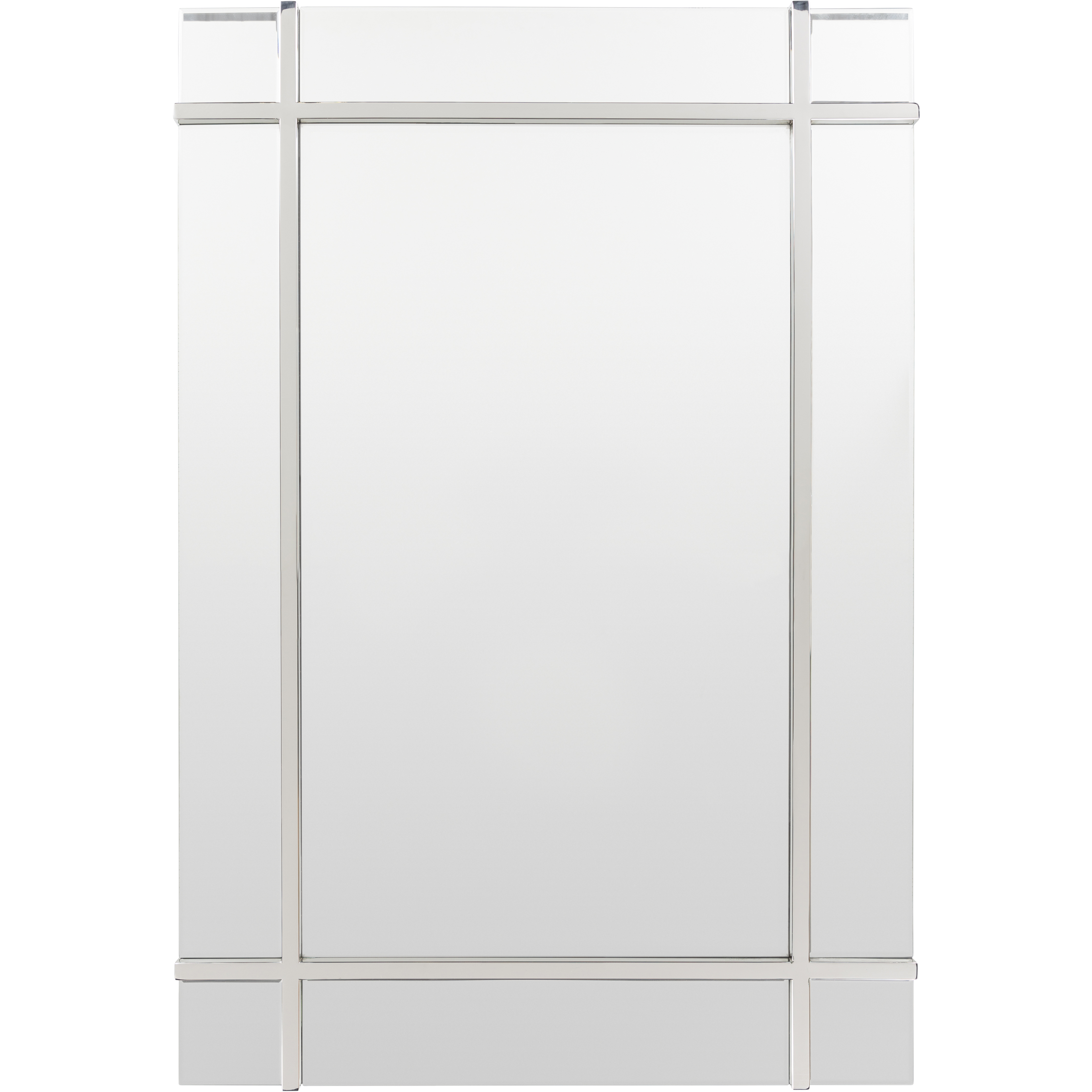 Sadler 48 X 33 inch Silver Mirror, Rectangle
