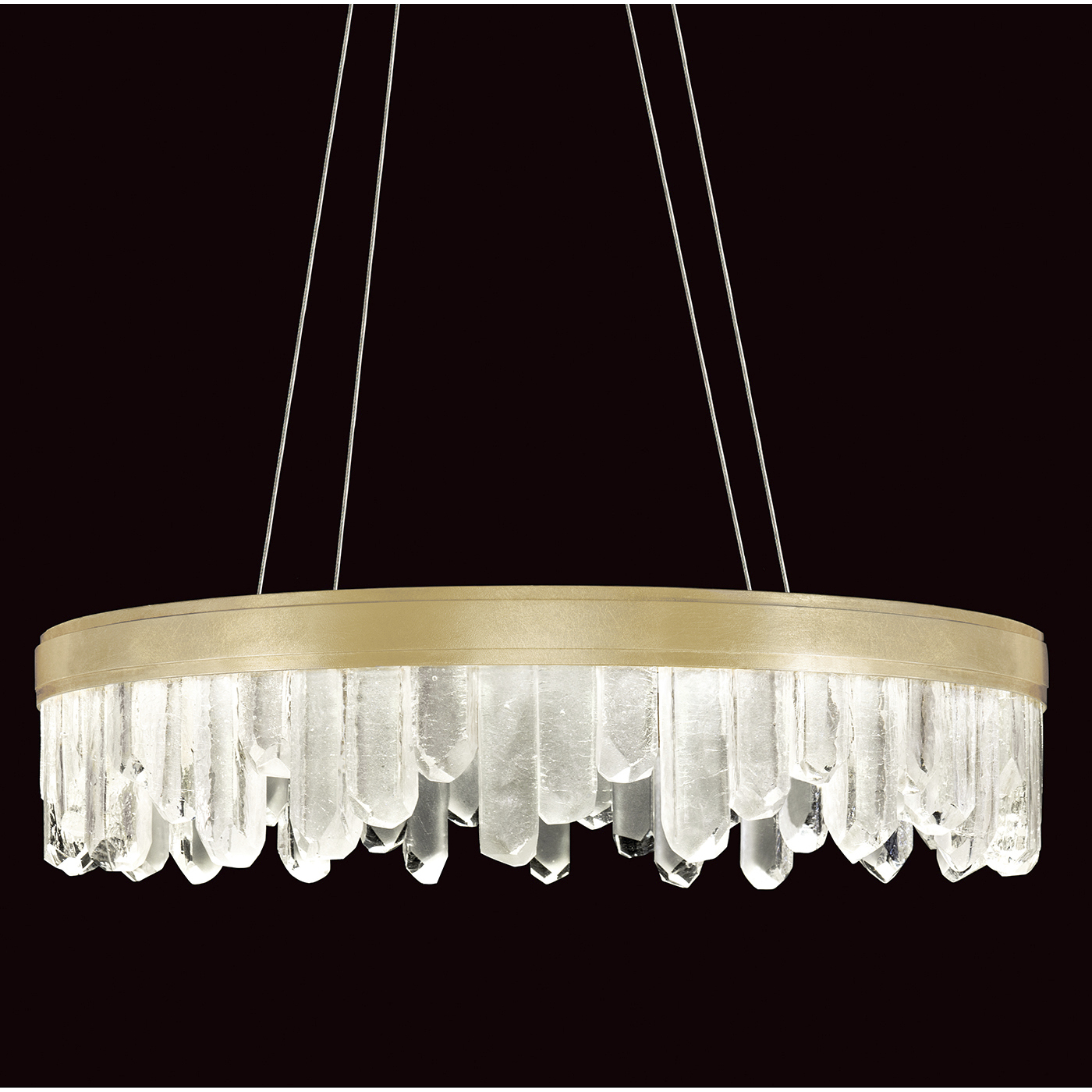 Lior LED 30.5 inch Gold Pendant Ceiling Light
