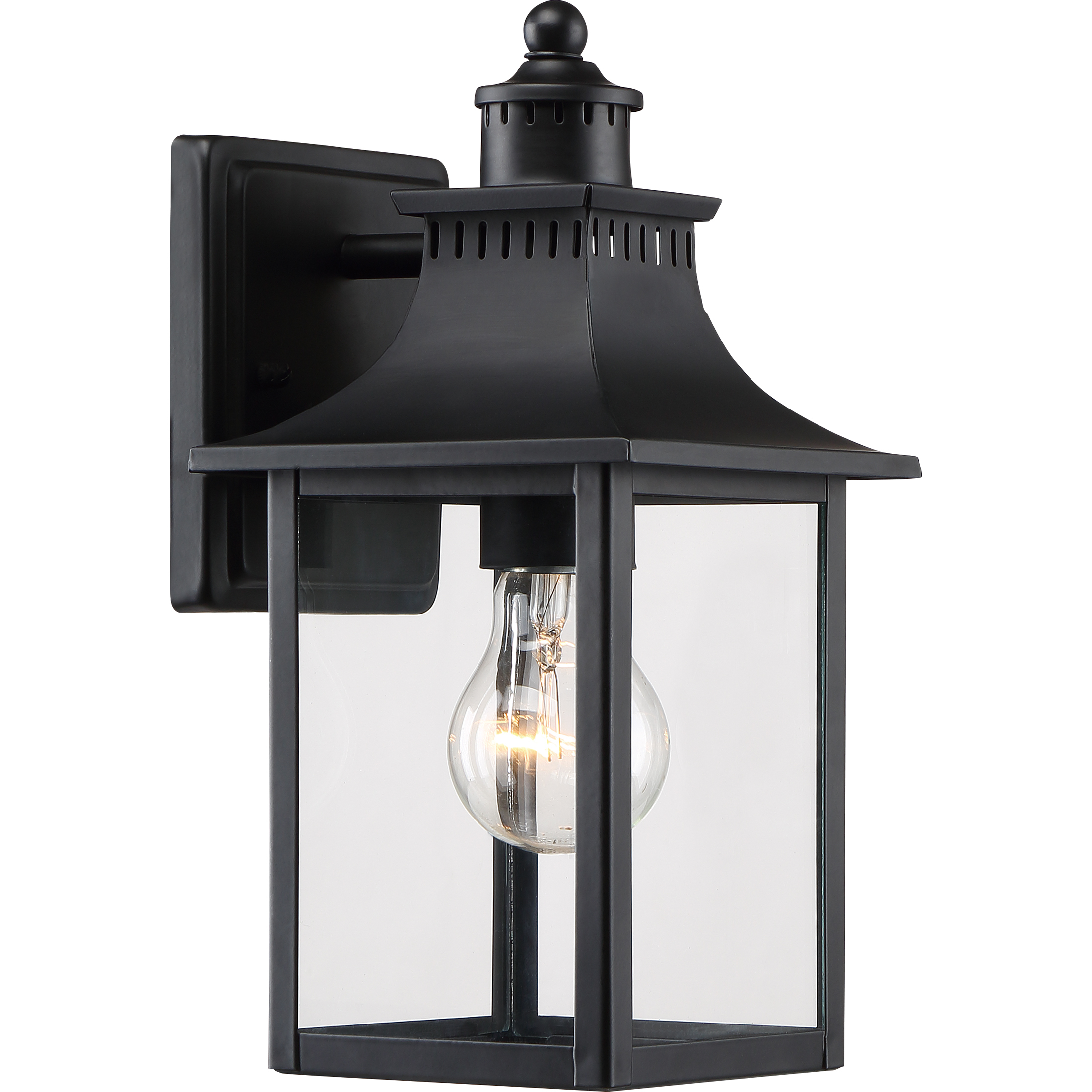 Chancellor 1 Light 11 inch Mystic Black Outdoor Wall Lantern