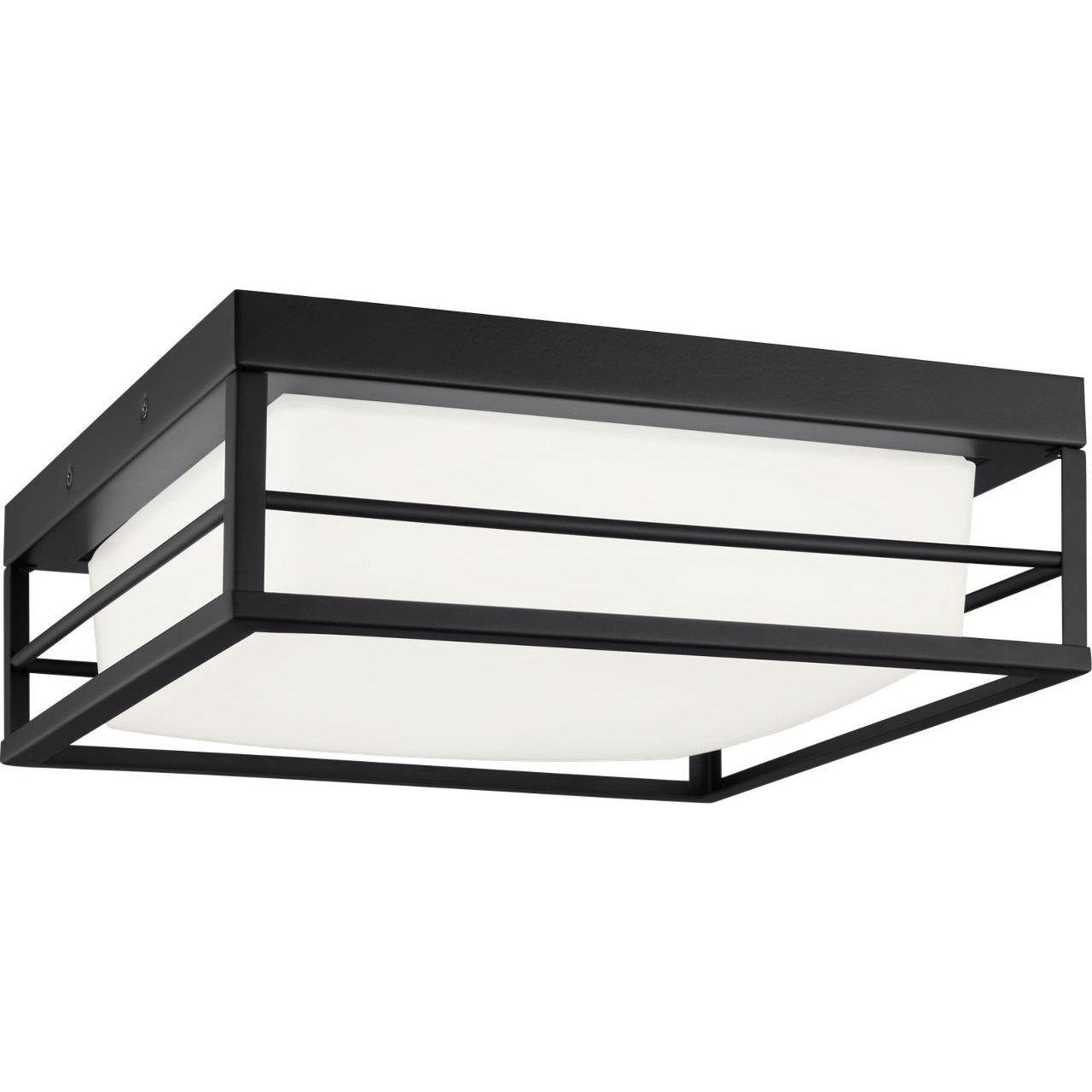Dearborn LED 12 inch Midnight Black Ceiling Flush Mount Ceiling Light