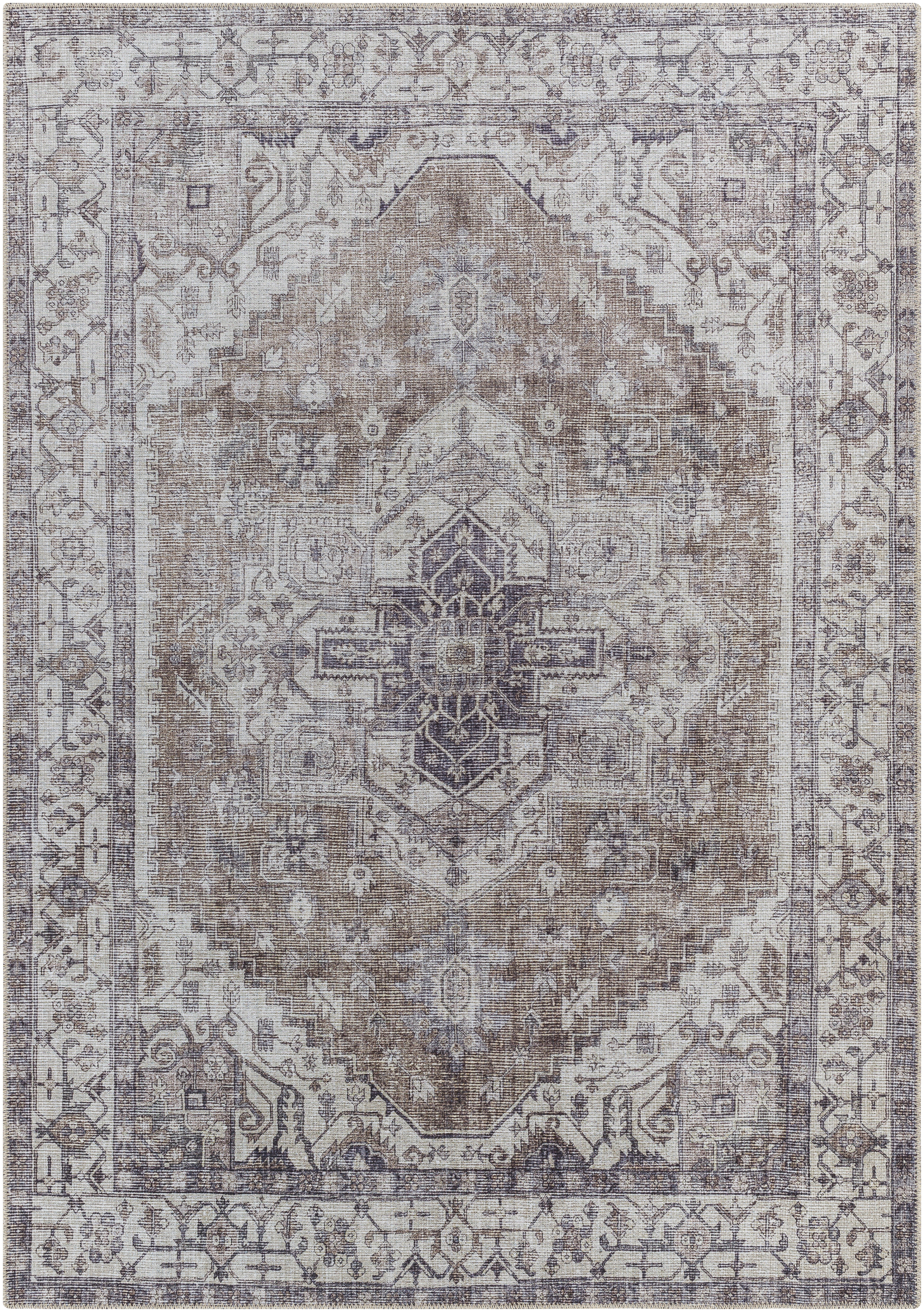 Amelie 108 X 79 inch Taupe Rug, Rectangle