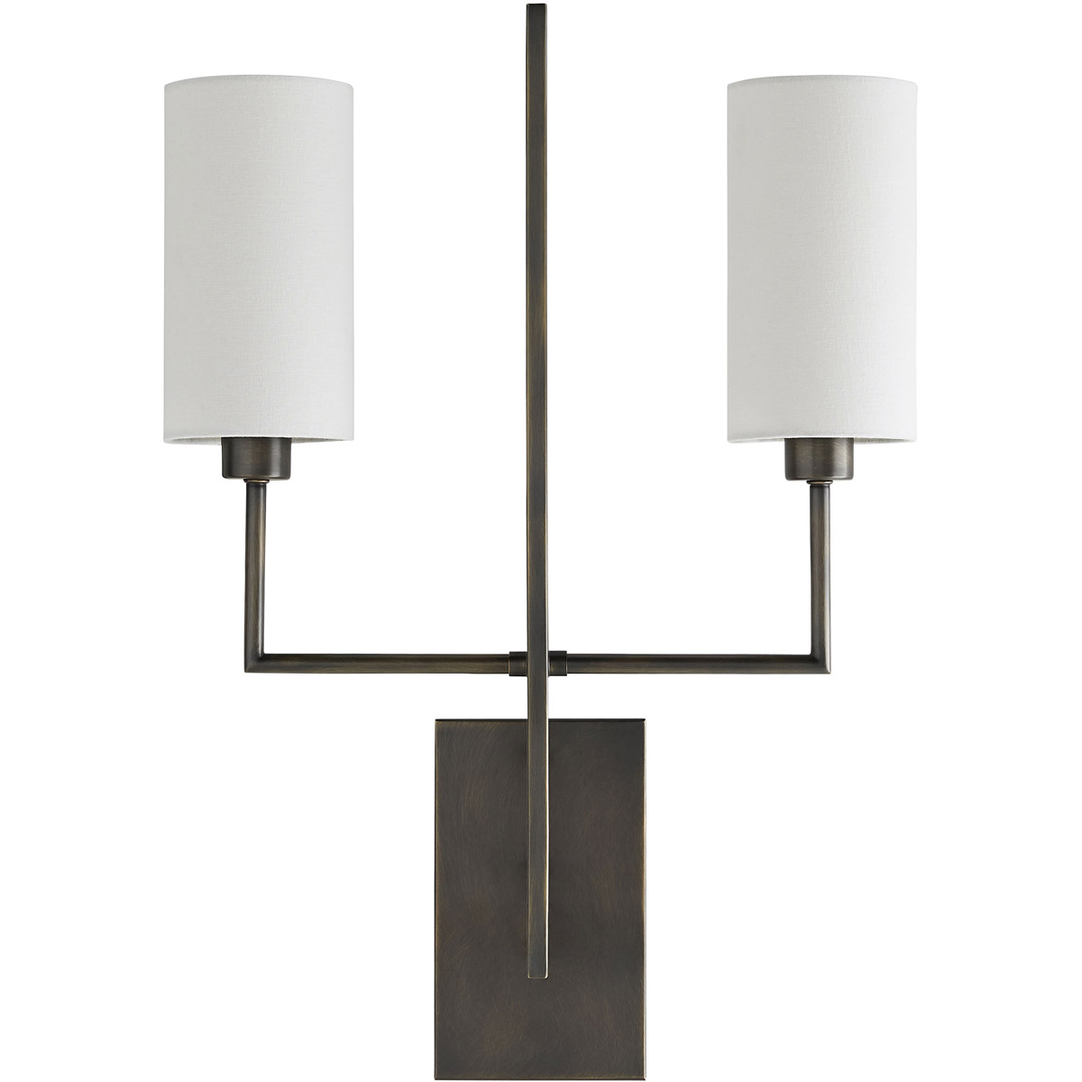 Blade Sconce Wall Light in Aged Bronze, Essential Lighting