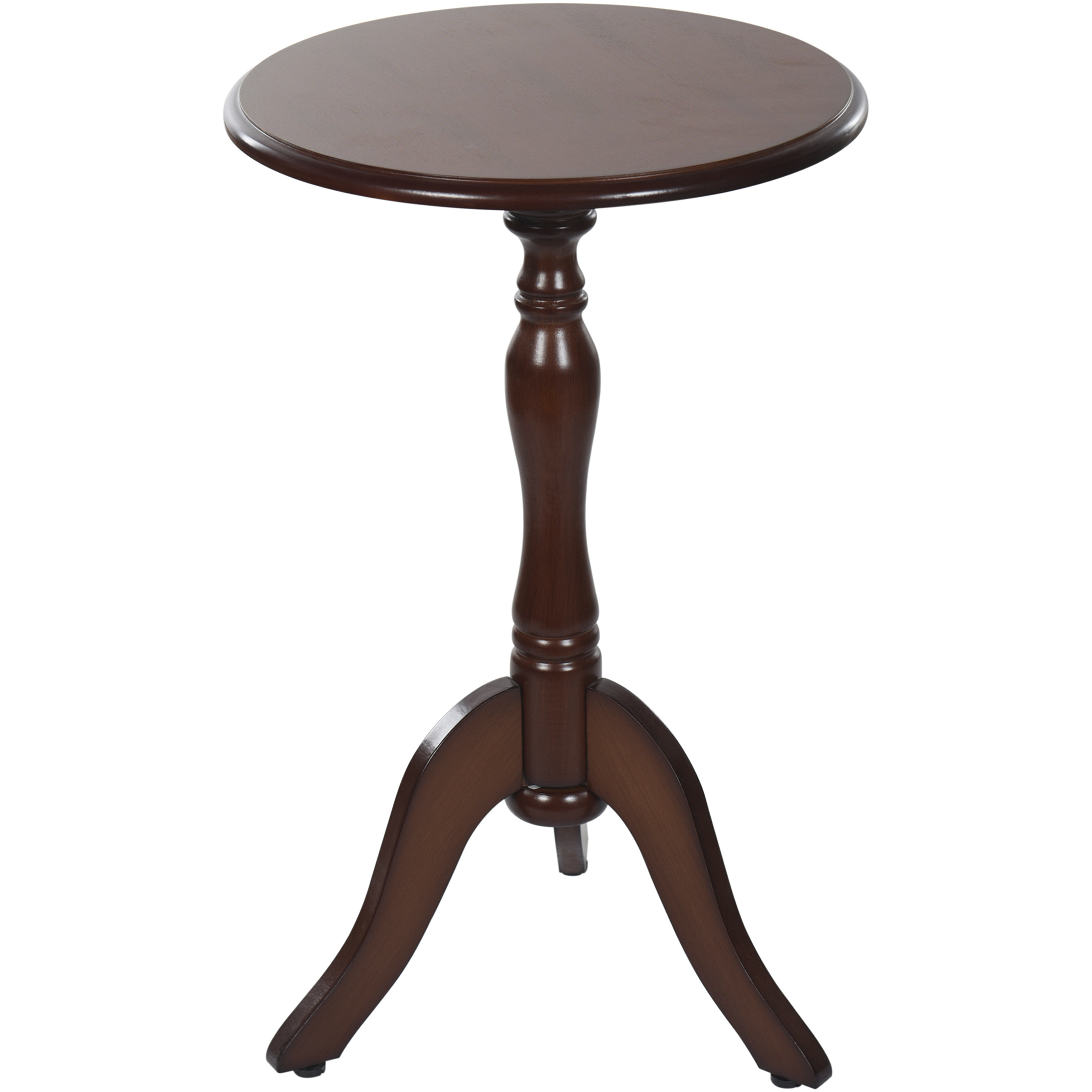 Harbor Breeze 24 X 15 inch Mahogany Brown Pedestal Side Table
