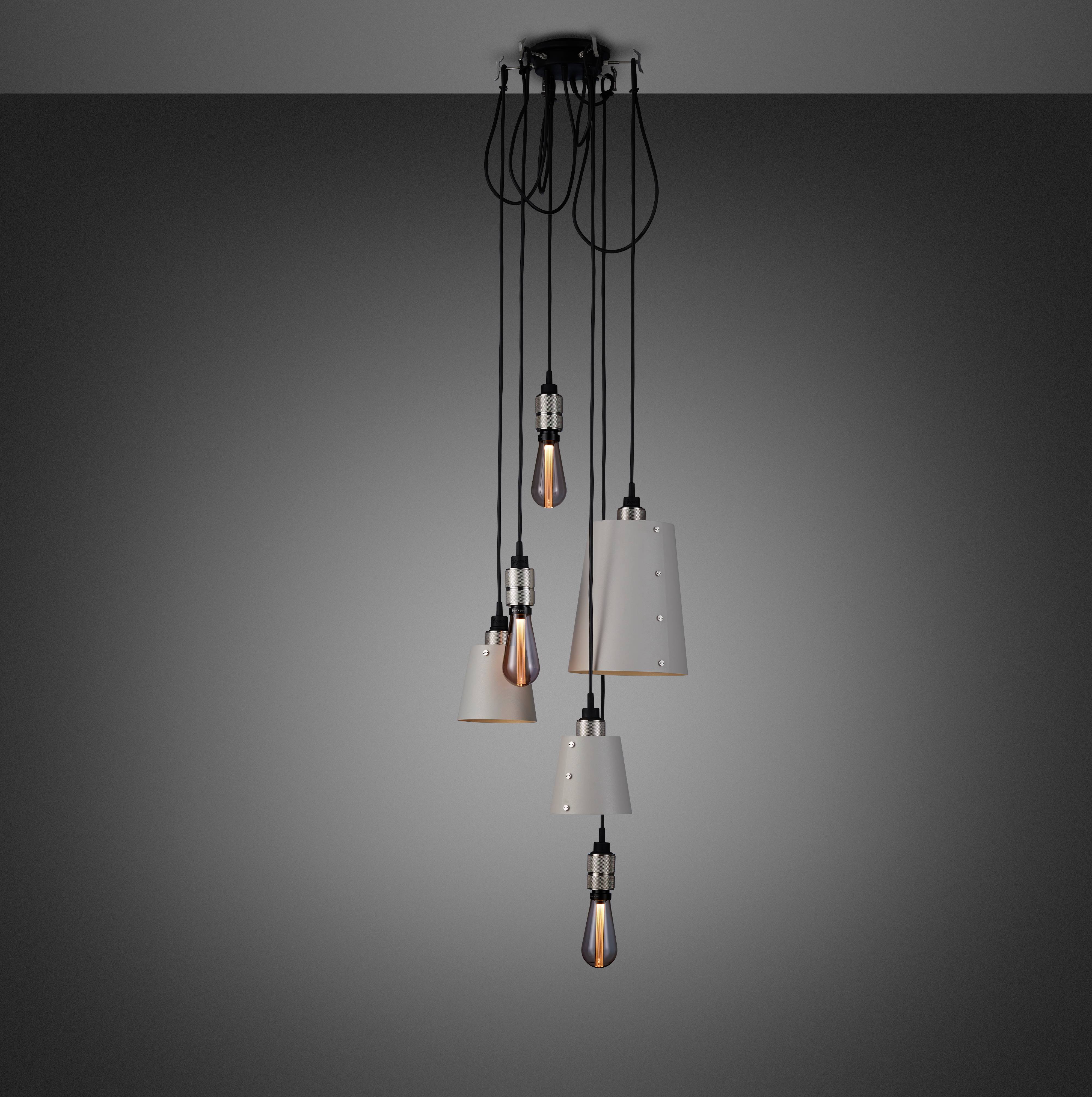 Hooked 6.0 LED 8.27 inch Stone / Steel Pendant Ceiling Light, Mix