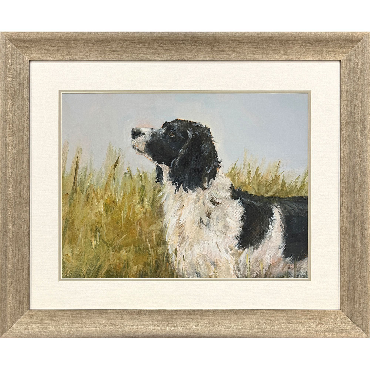 On the Hunt Green and Black and Beige and Brown Framed Art, Propac