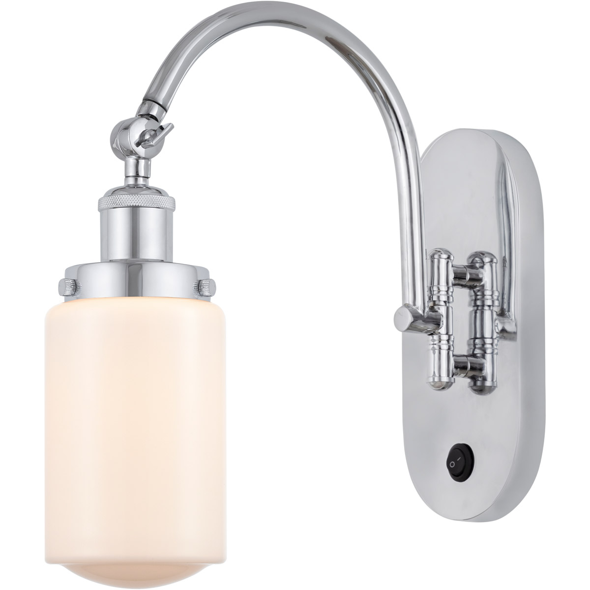 Franklin Restoration Dover 1 Light 5 inch Polished Chrome Sconce Wall Light
