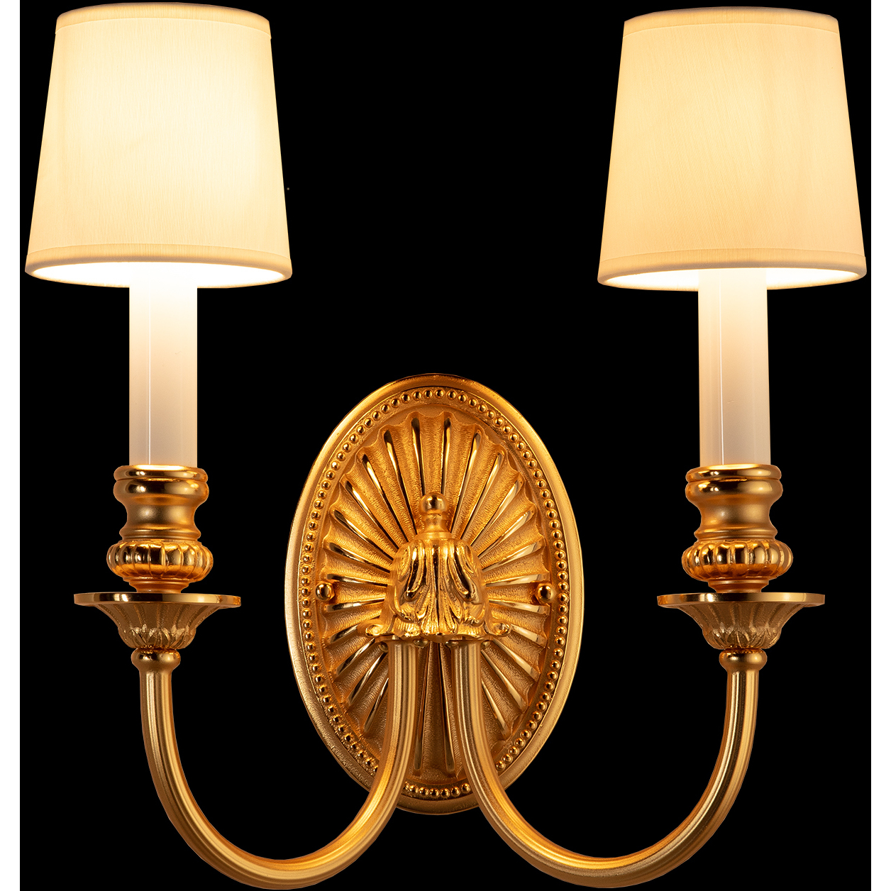 Mariner Luxury LED 10.24 inch Antique Gold Plated Wall Sconce Wall Light