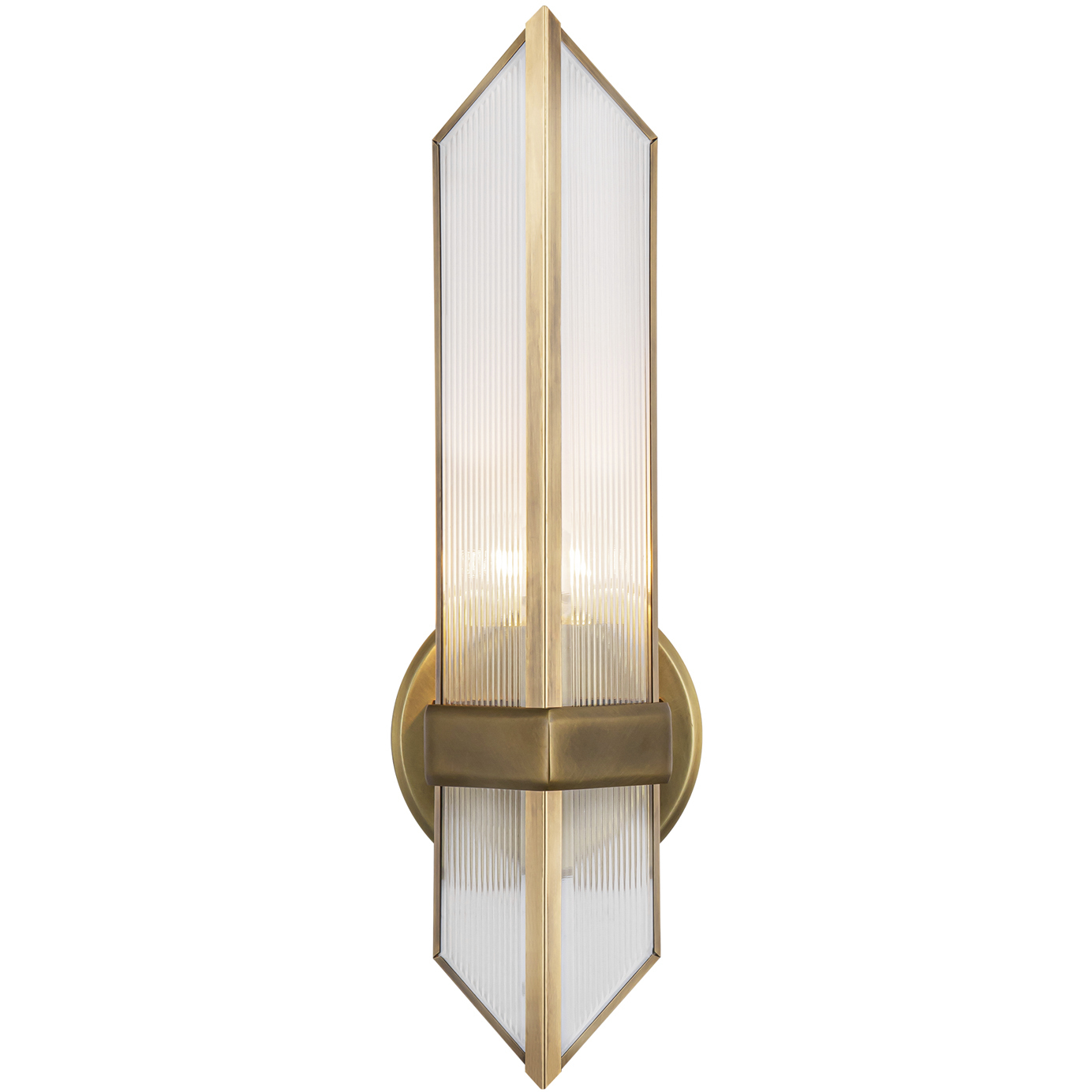Cairo 1 Light 3.38 inch Vintage Brass Wall/Vanity Light Wall Light
