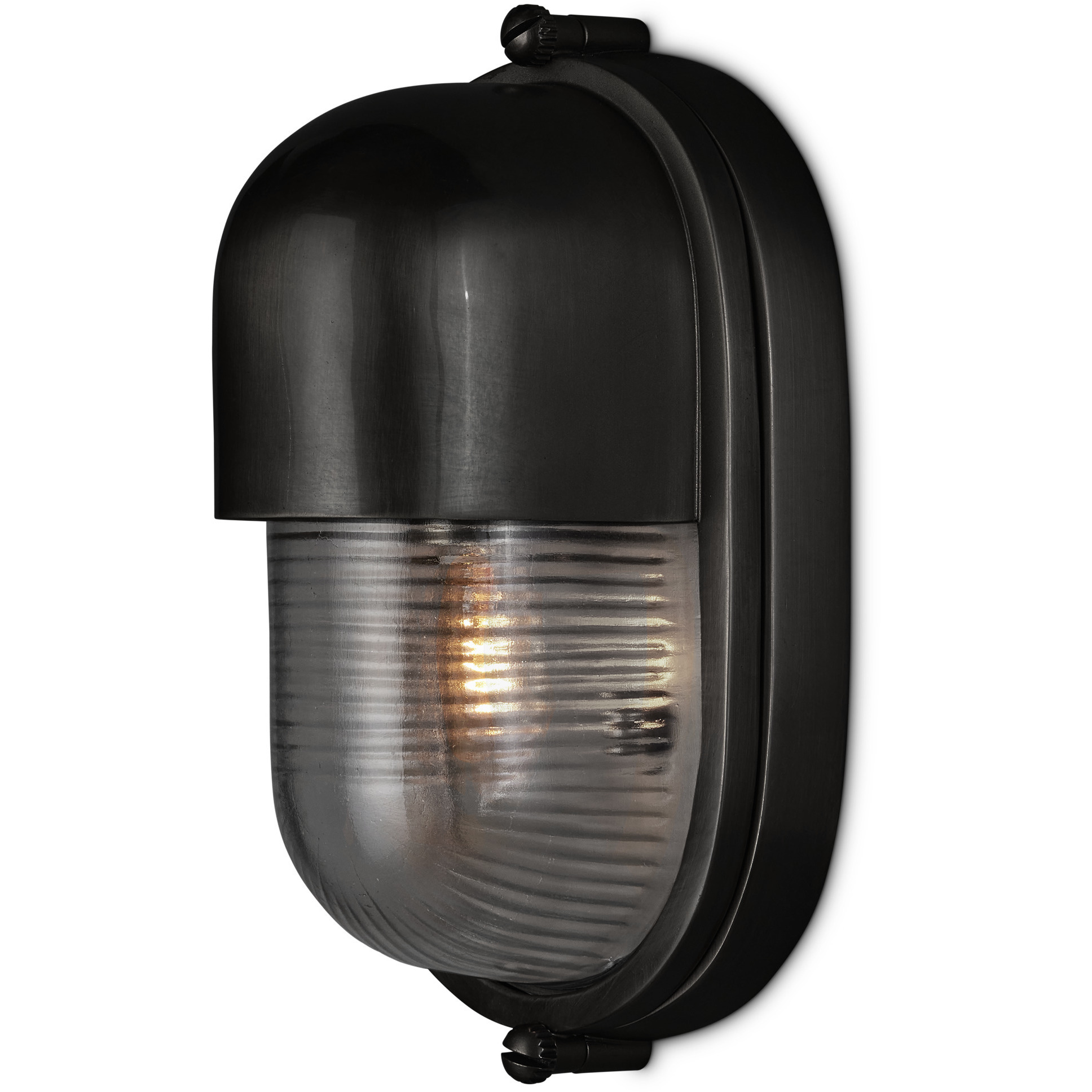 Maritime 1 Light 8.5 inch Matte Black Outdoor Wall Sconce