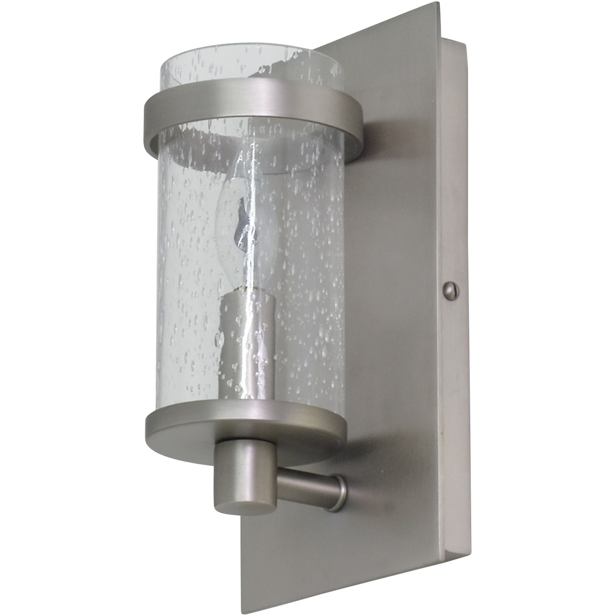 Lake Shore 1 Light 5 inch Satin Pewter Wall Lamp Wall Light
