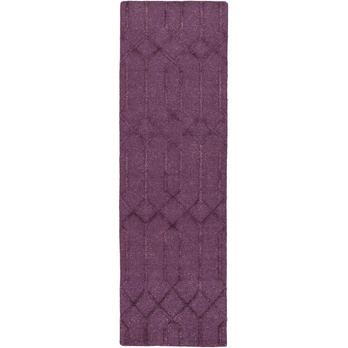 Lydia 72 X 48 inch Dark Purple Rug
