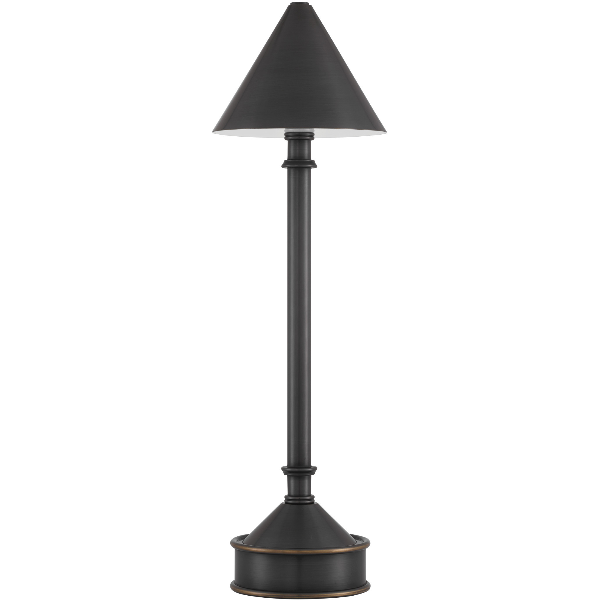 Traipse 18 inch 2 watt Oil Rubbed Bronze Cordless Table Lamp Portable Light