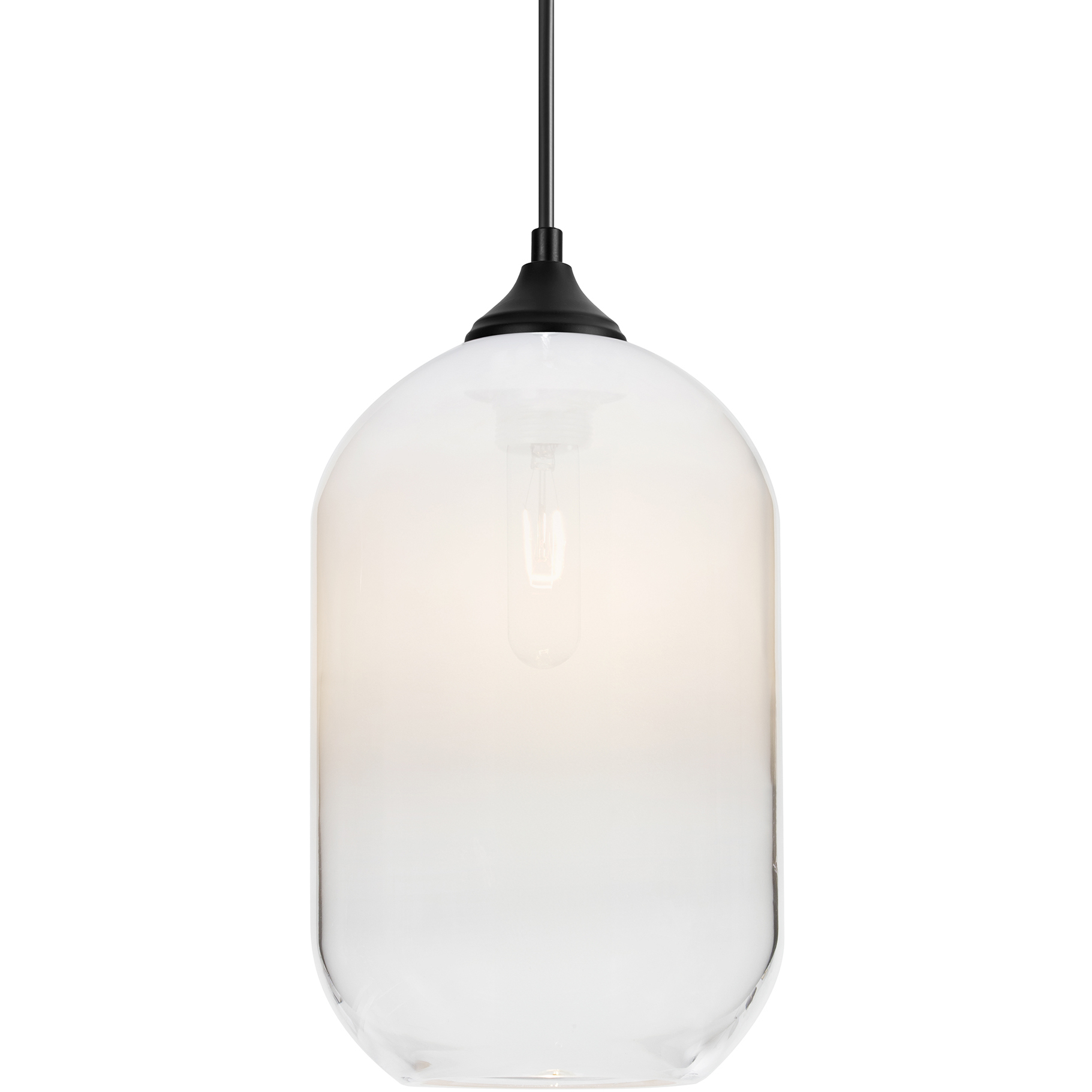 Omega 12 1 Light Black Outdoor Pendant