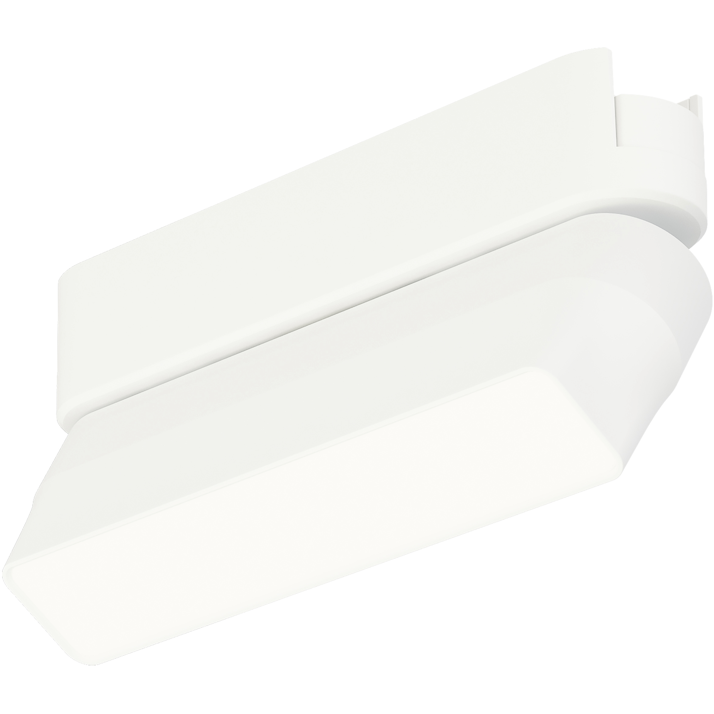 Continuum 1 Light 24 White Track Light Ceiling Light