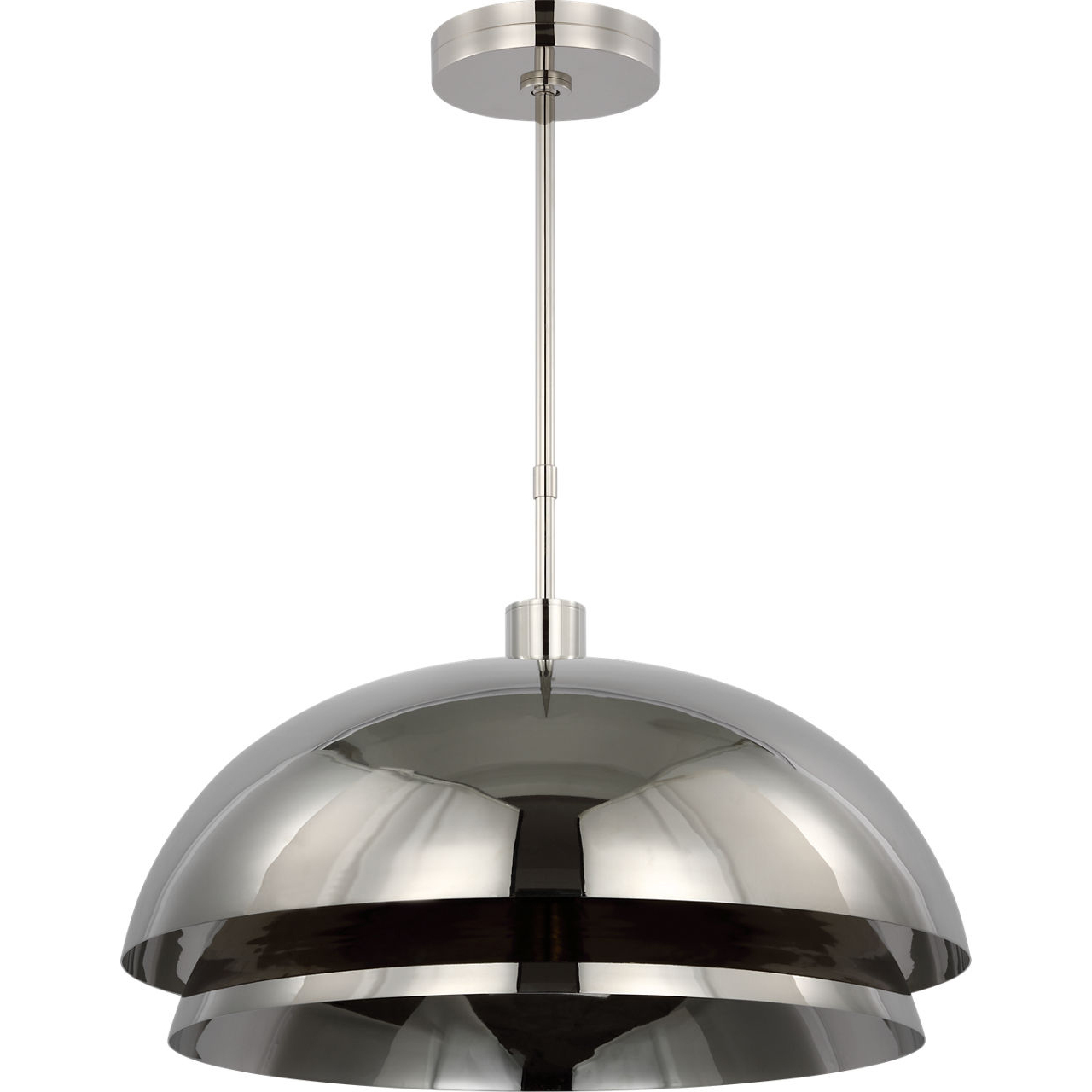 Sean Lavin Shanti LED 26 inch Polished Nickel Line-Voltage Pendant Ceiling Light