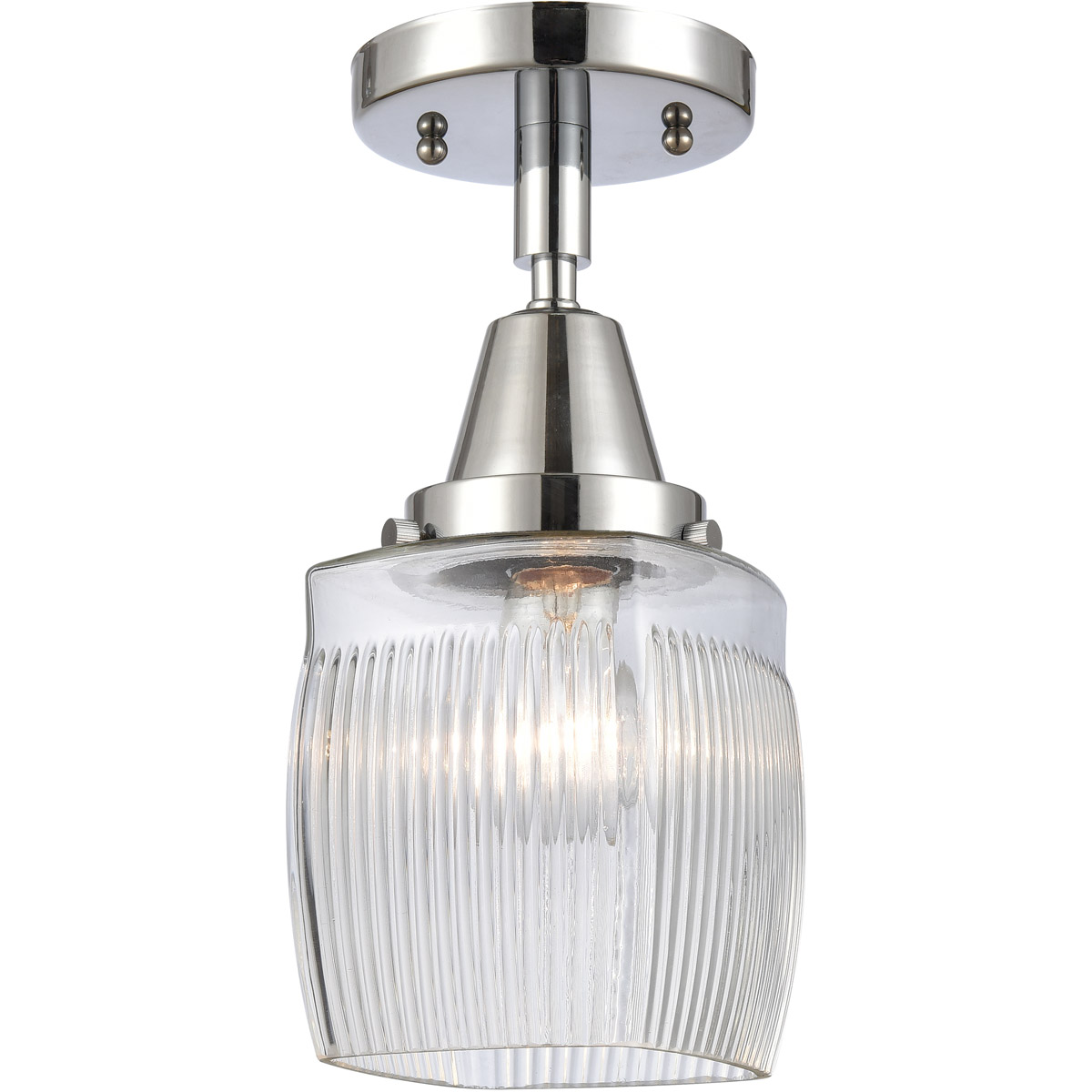 Franklin Restoration Colton 1 Light 6 inch Polished Chrome Flush Mount Ceiling Light