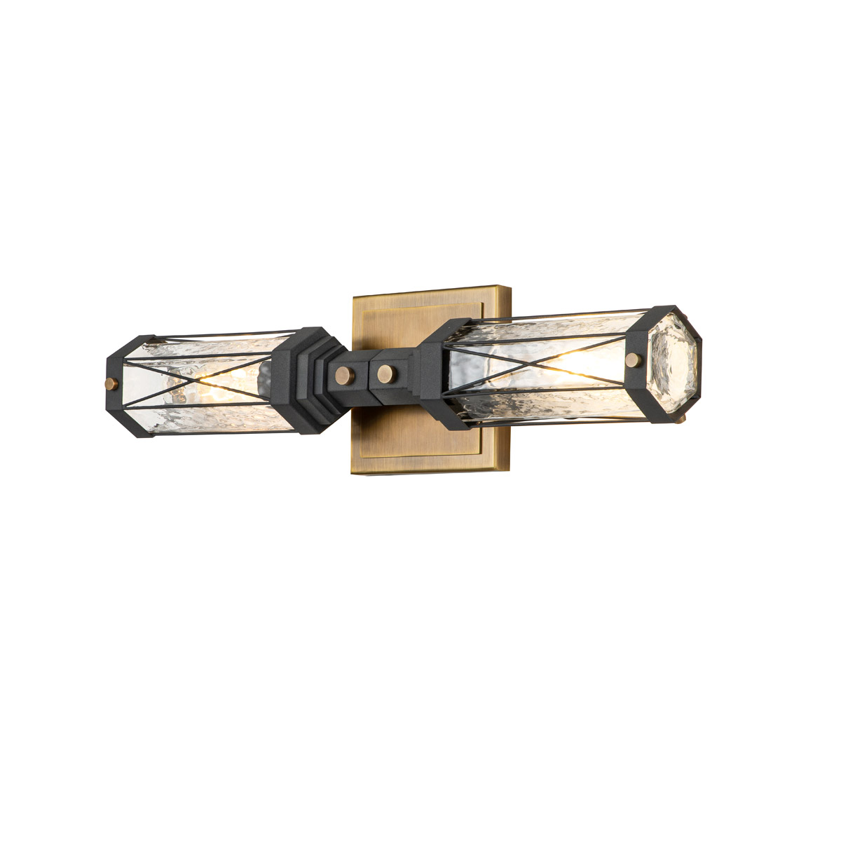 Abbey 2 Light 6 inch Weather Zinc+ ATB Bath Light Wall Light