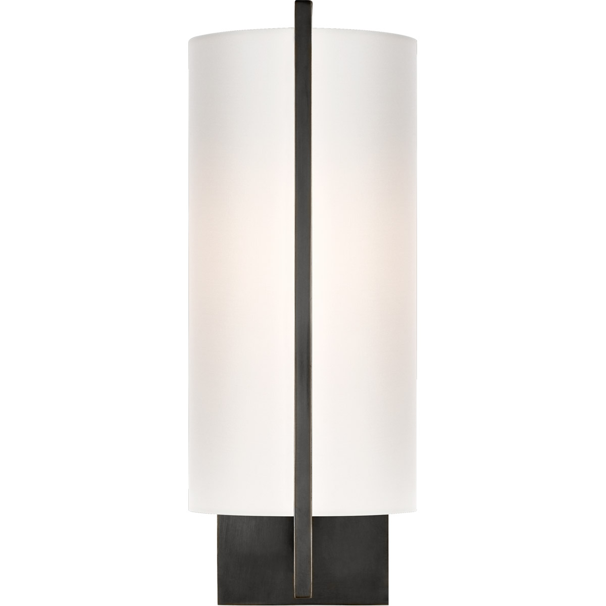 Barbara Barry Framework 1 Light 5.25 inch Bronze Sconce Wall Light in Silk