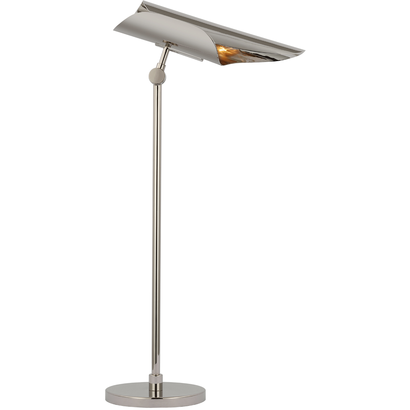 Champalimaud Flore 23.75 inch 6.5 watt Polished Nickel Desk Lamp Portable Light
