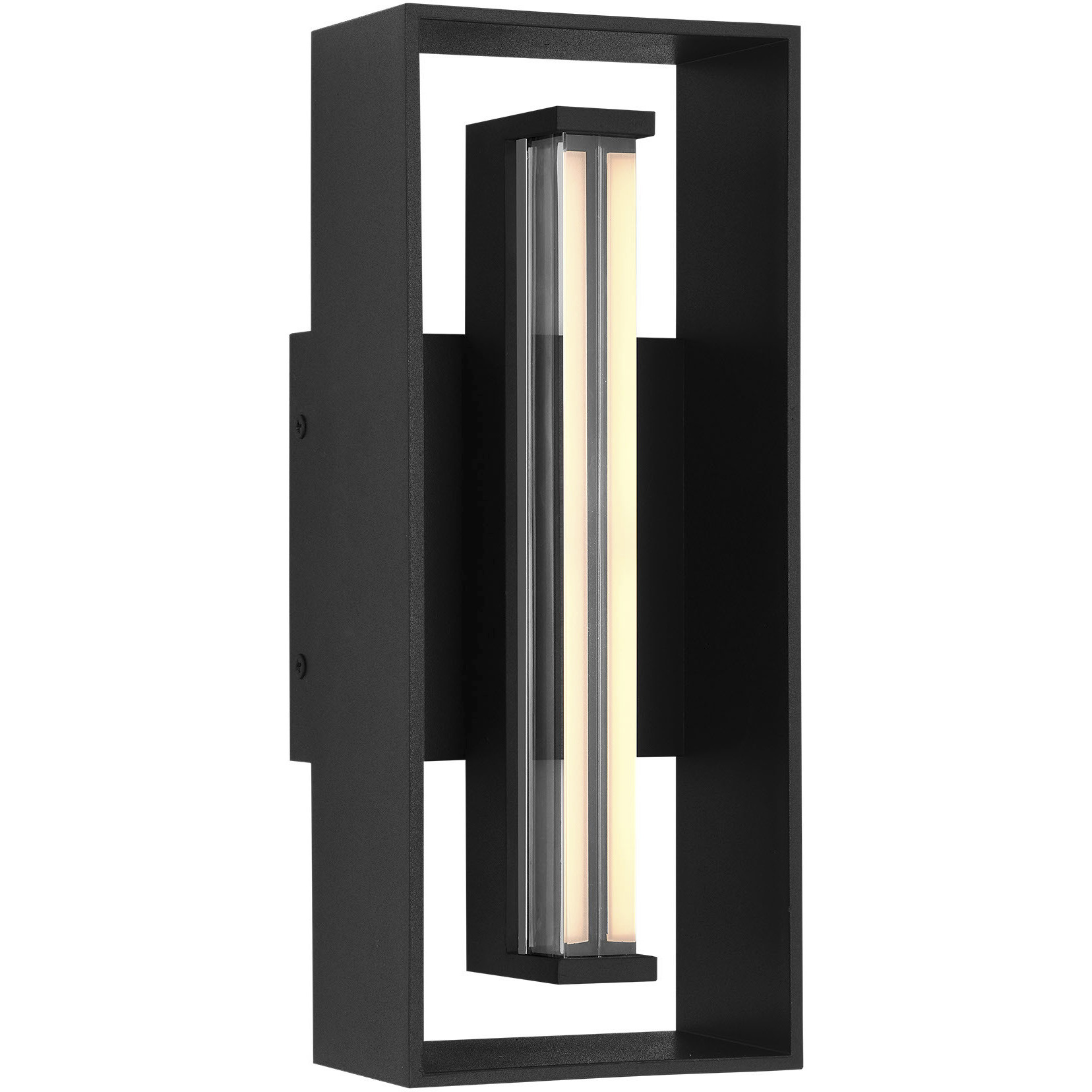 Sean Lavin Abner 12 inch Textured Black Outdoor Wall Lantern