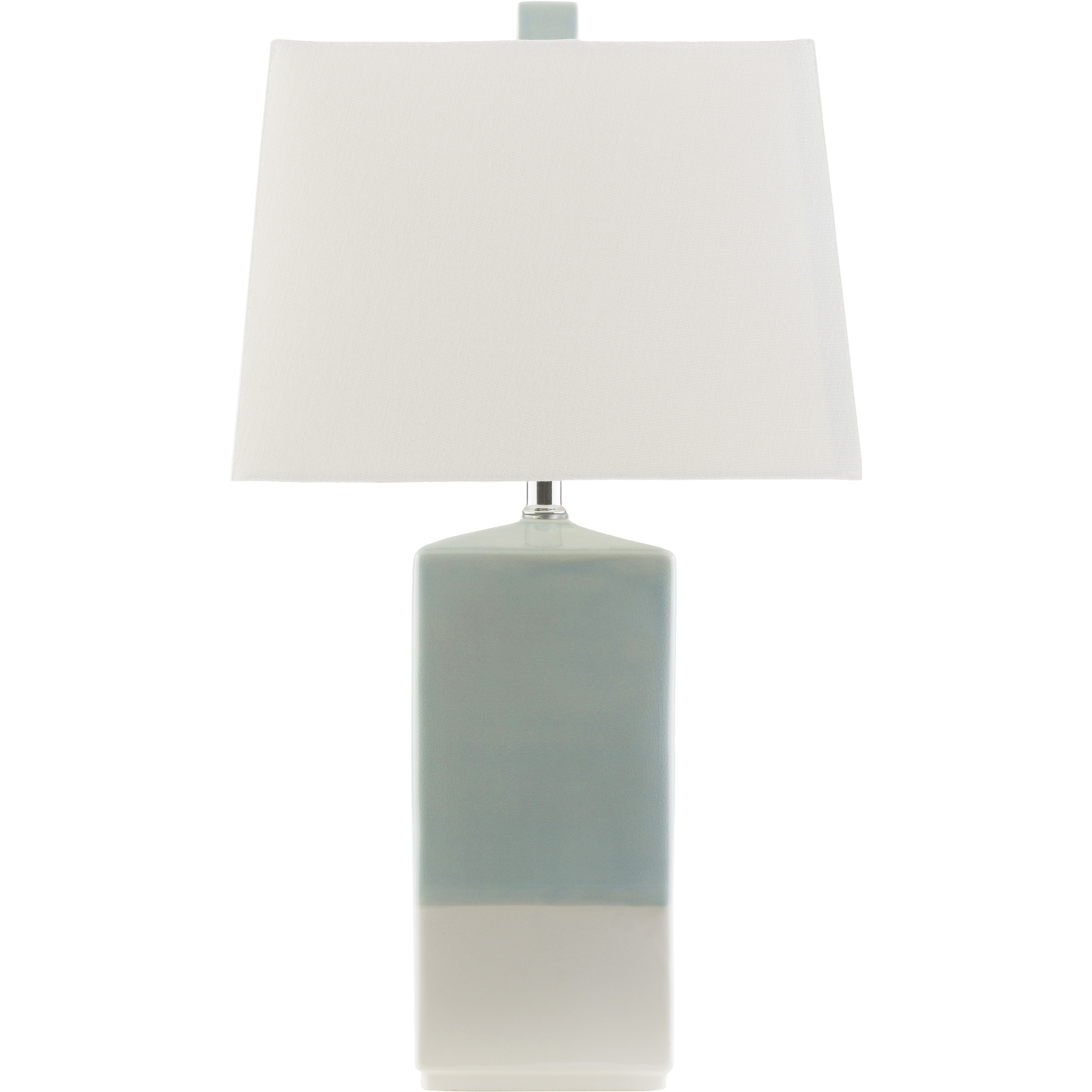 San Antonio Bay 25.5 inch 100 watt Aqua Table Lamp Portable Light