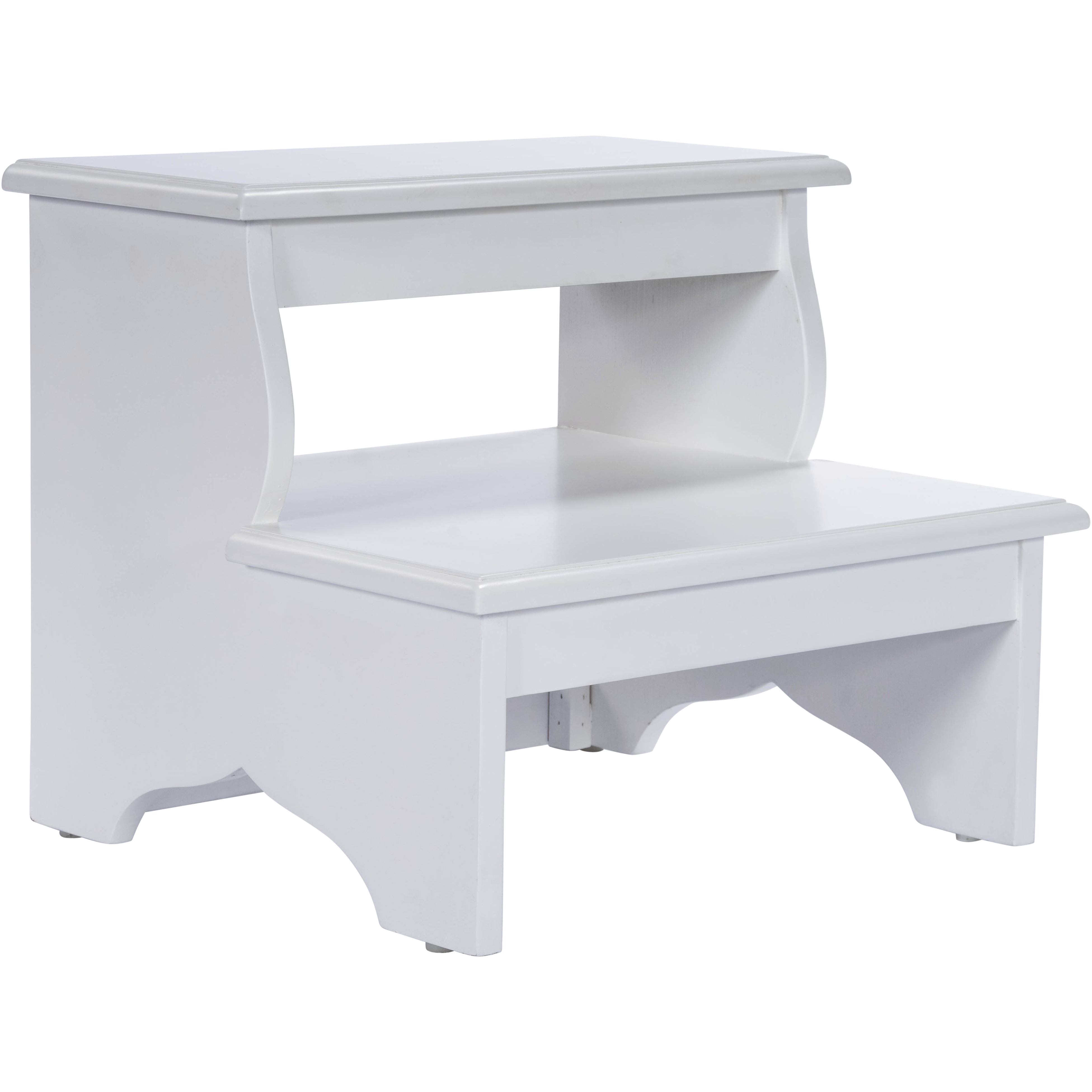 Melrose White Ottoman or Stool