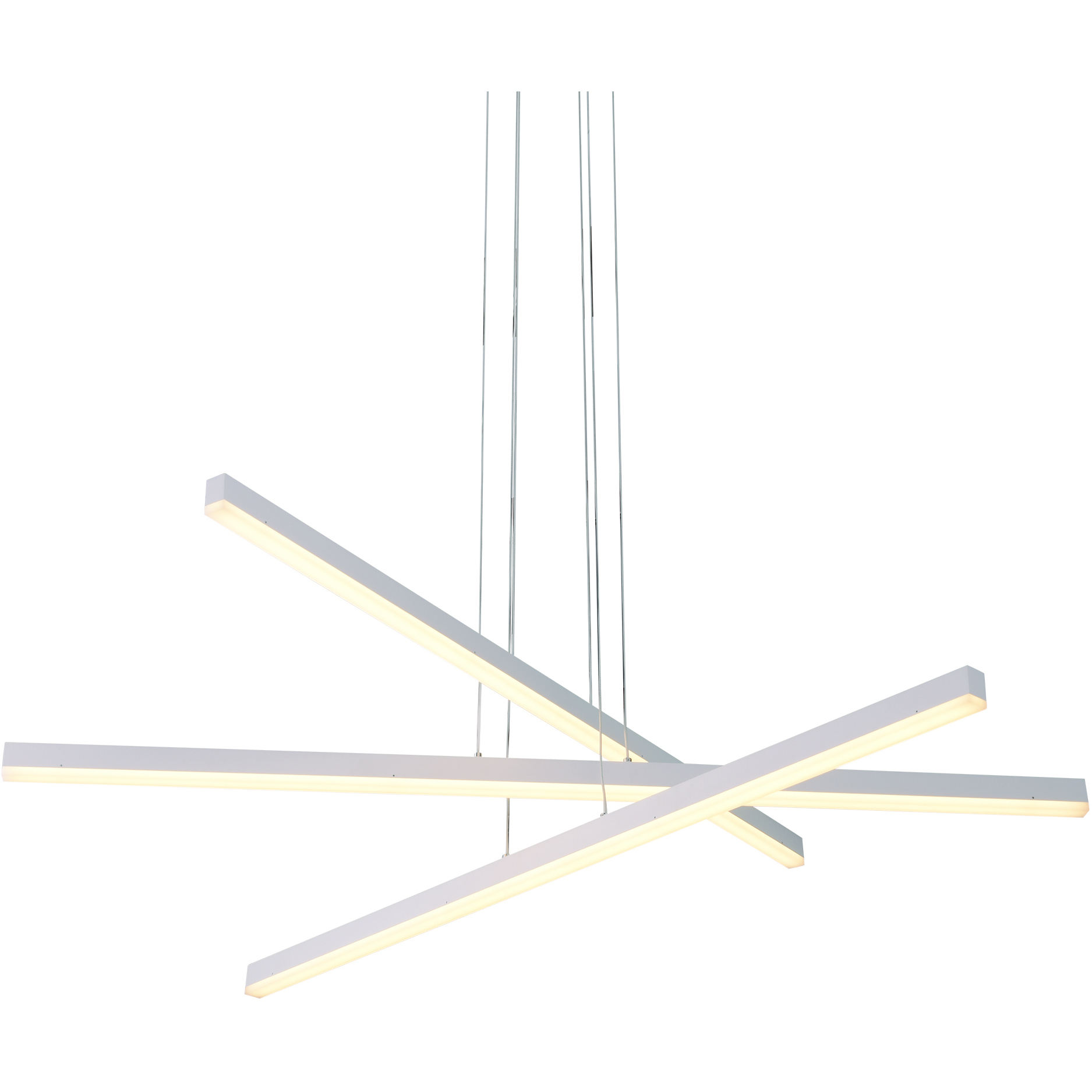 Sirius 39.25 inch White Pendant Ceiling Light
