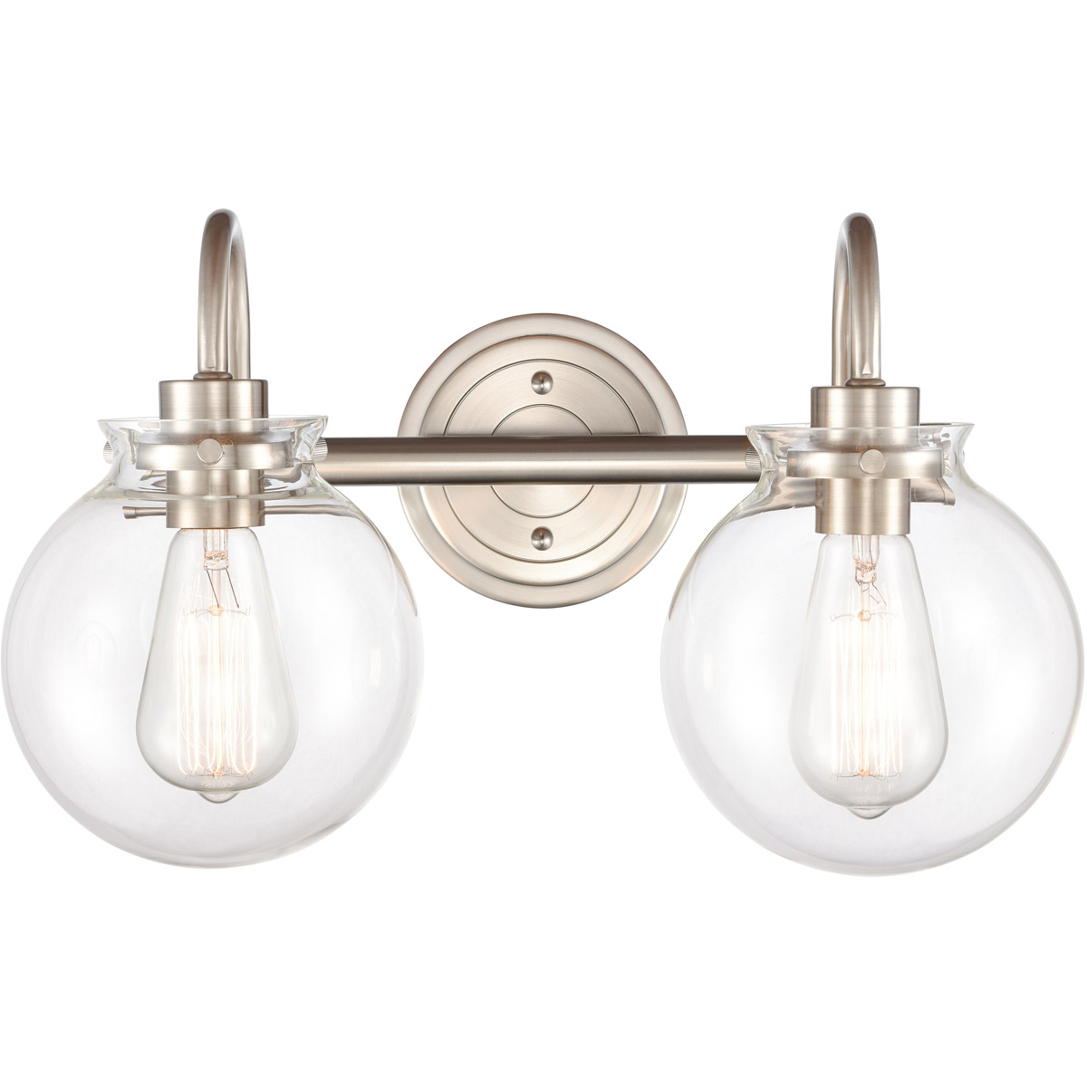Olivia LED 17 inch Satin Nickel Bath Vanity Light Wall Light
