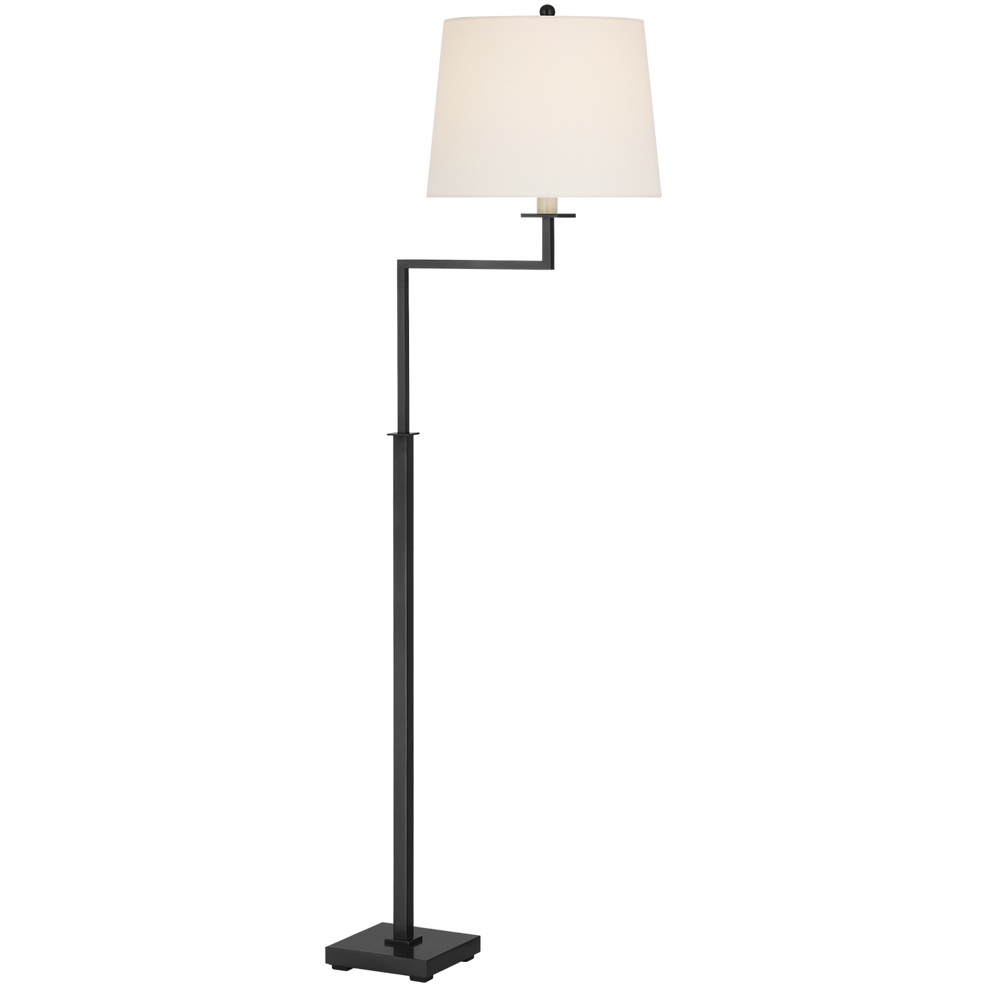 Suzanne Kasler Greer 43.25 inch 15 watt Bronze Adjustable Bridge Floor Lamp Portable Light