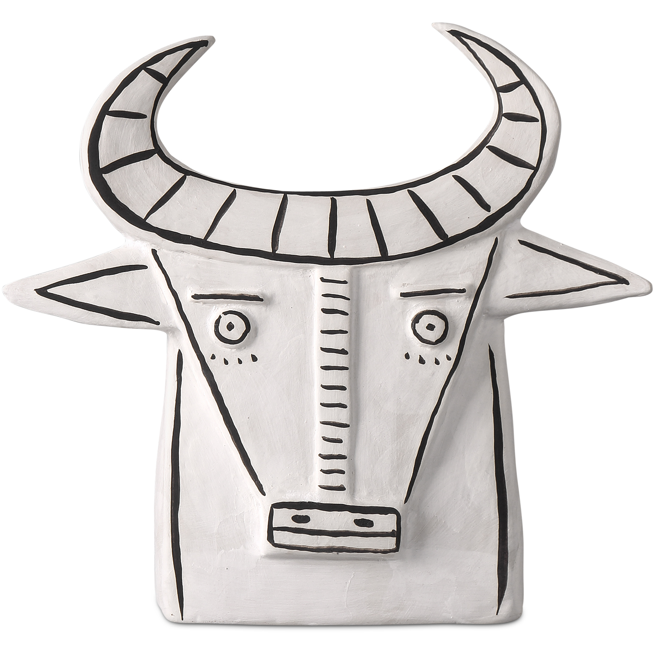 Frank the Bull 11 X 11 inch Sculpture