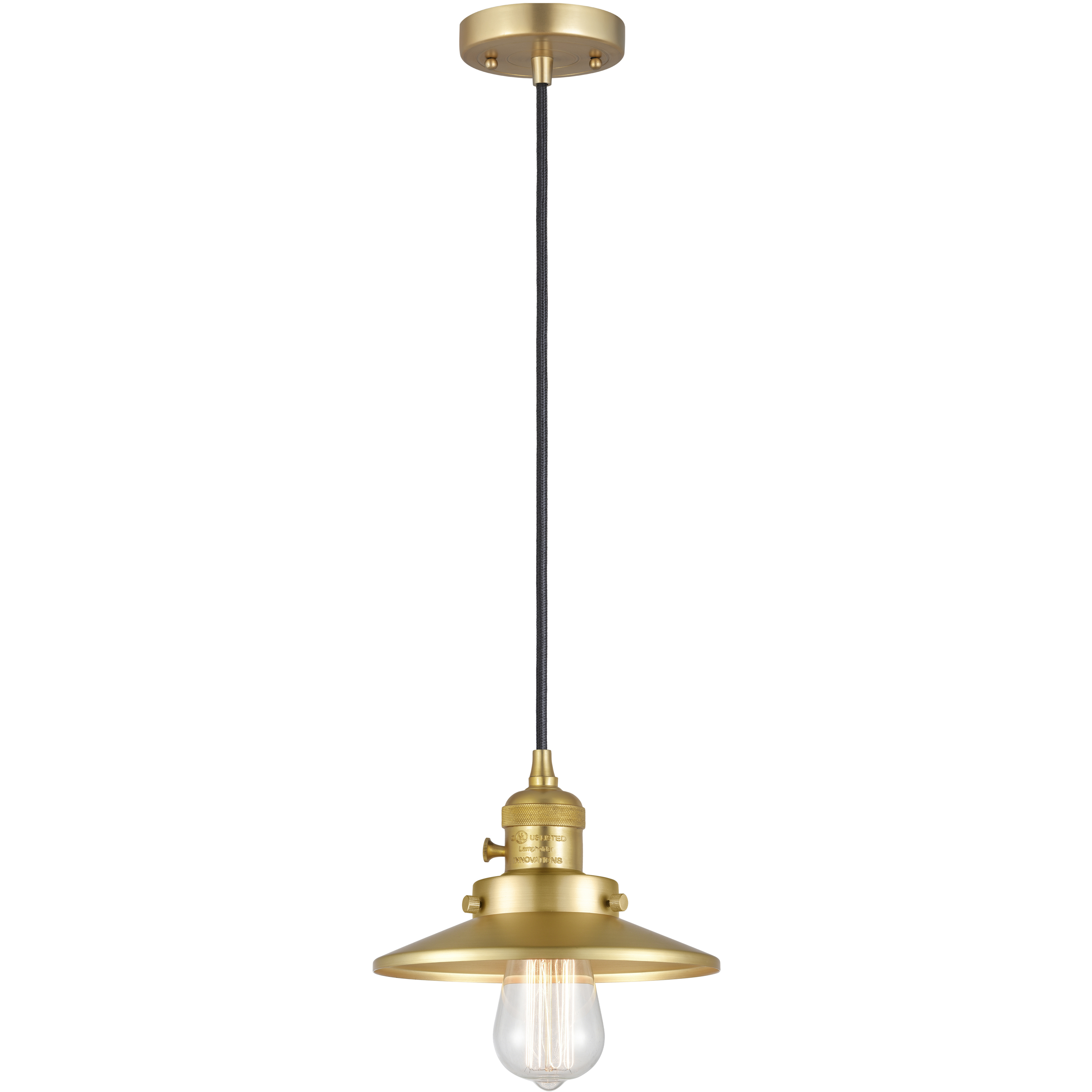 Franklin Restoration Railroad 1 Light 8 inch Antique Copper Mini Pendant Ceiling Light