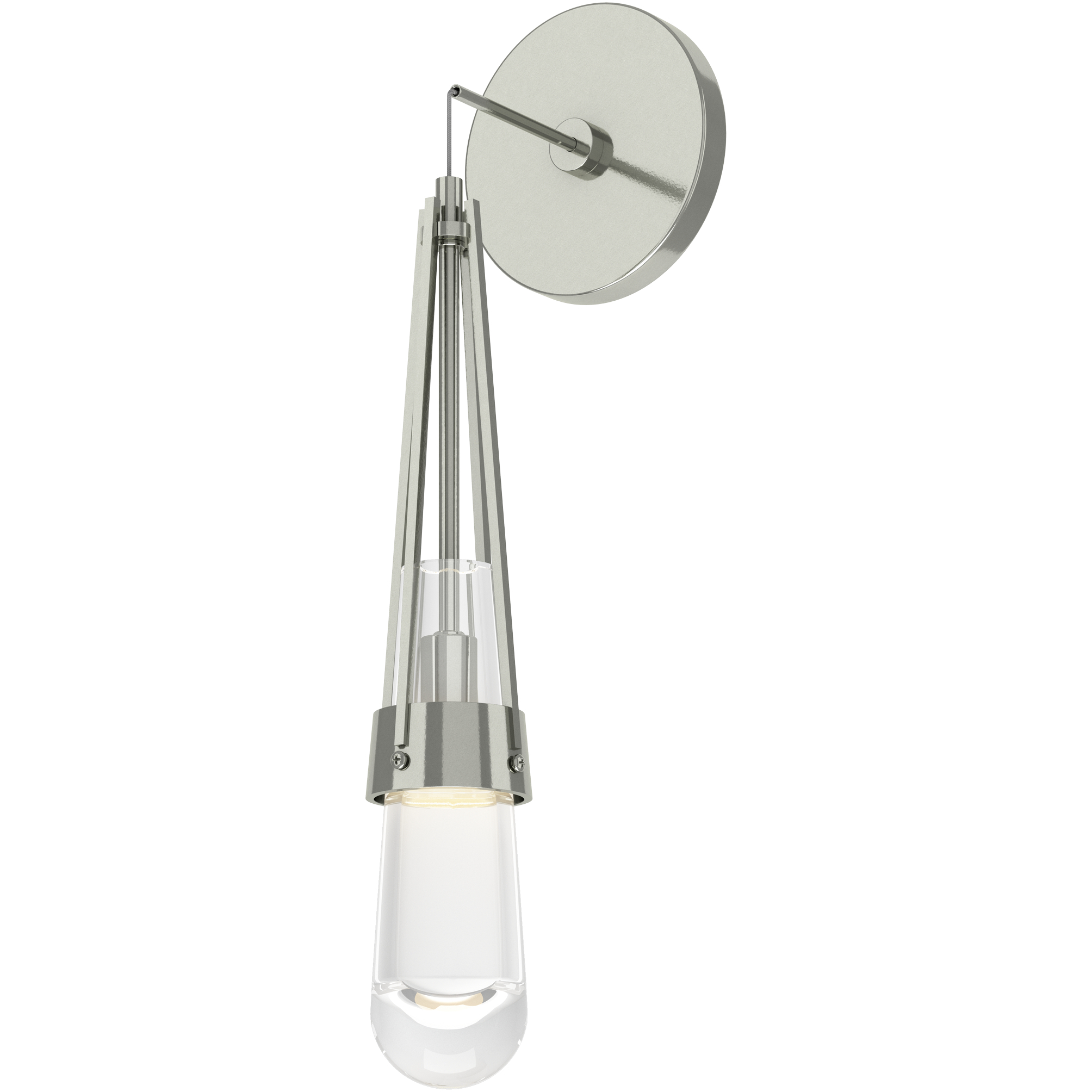 Link 1 Light 5.5 inch Sterling Sconce Wall Light, Low Voltage
