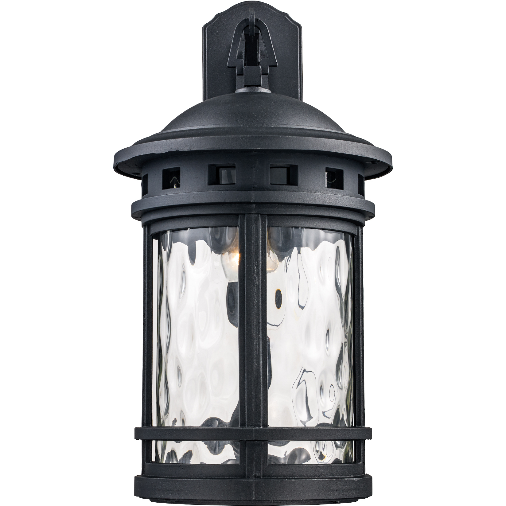 Boardwalk 1 Light 20 inch Black Outdoor Wall Lantern