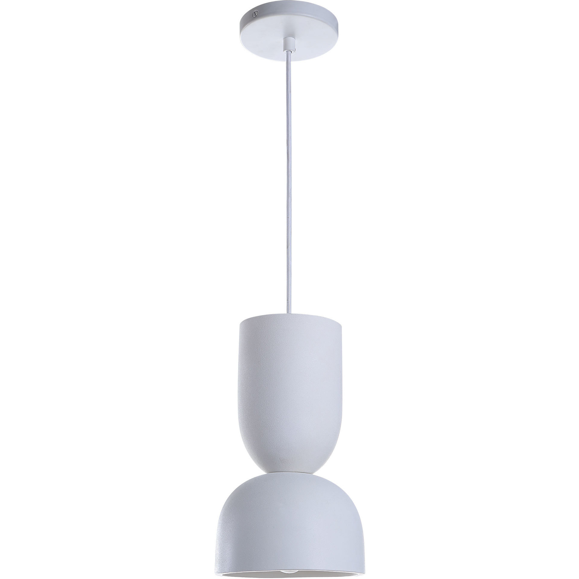 Renwil LPC4456 Kala 1 Light 7 inch White with Texture