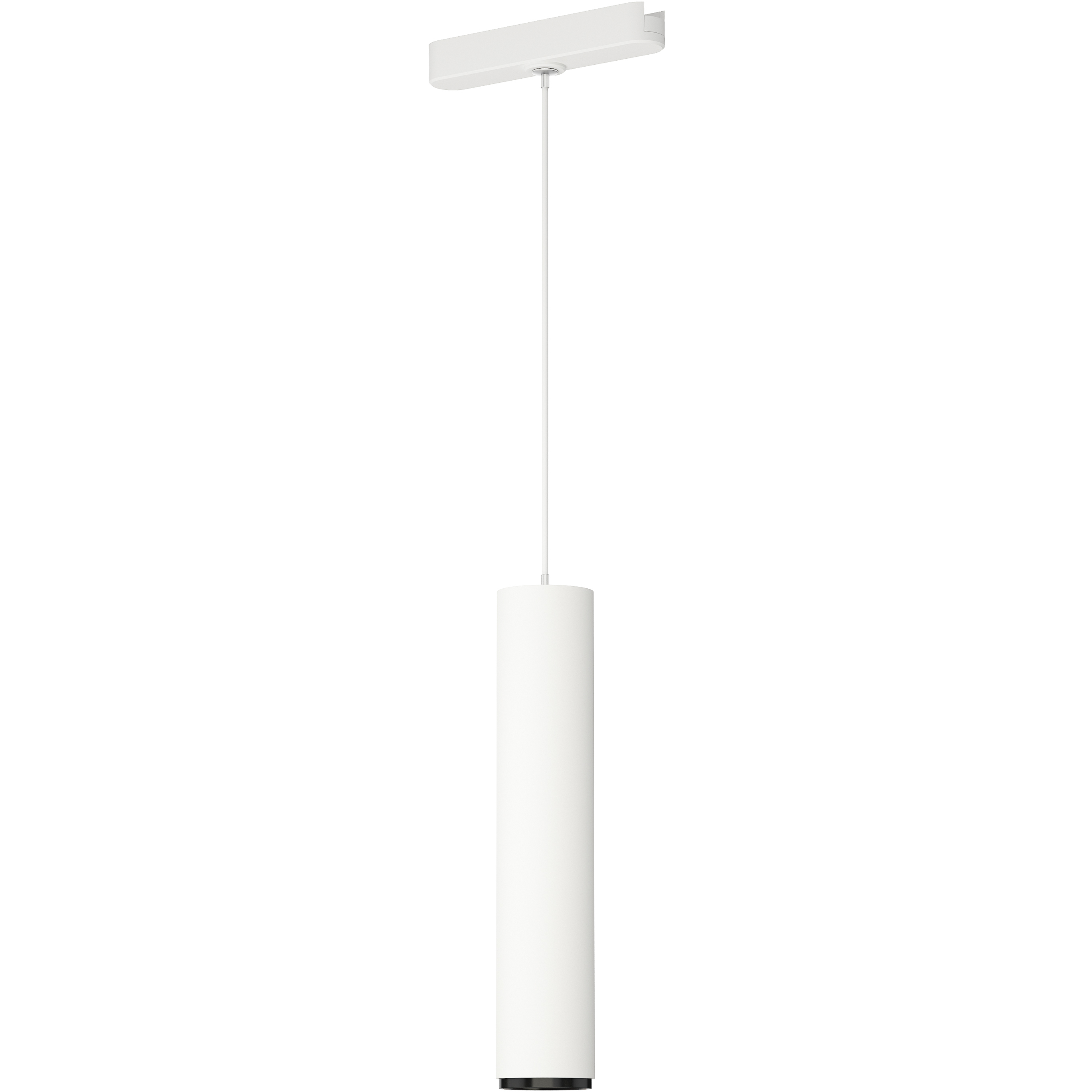 Continuum 1 Light 120-277 White Track Light Ceiling Light