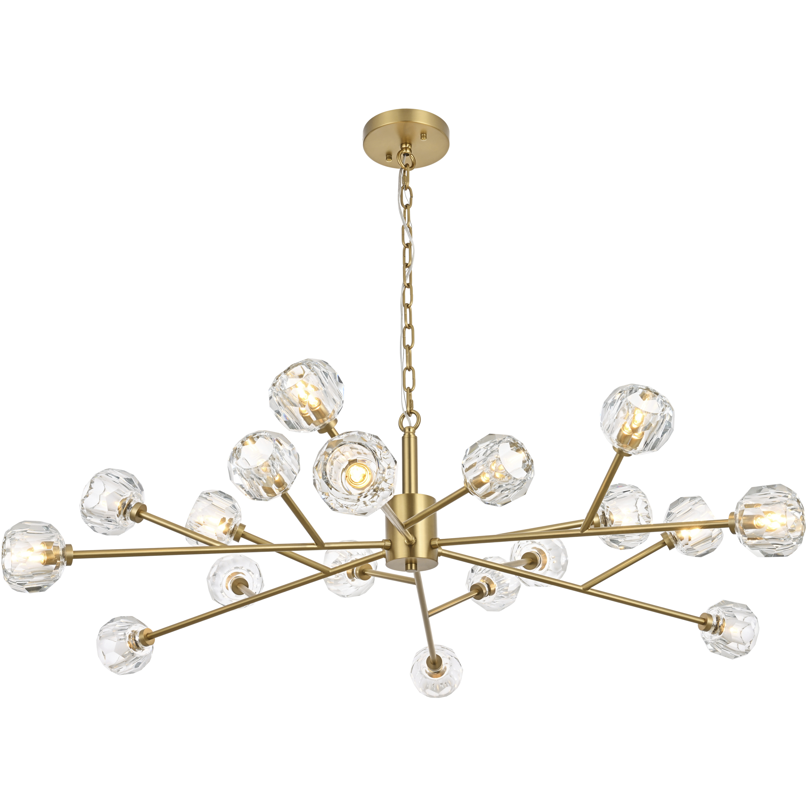 Graham 18 Light 48 inch Gold Pendant Ceiling Light