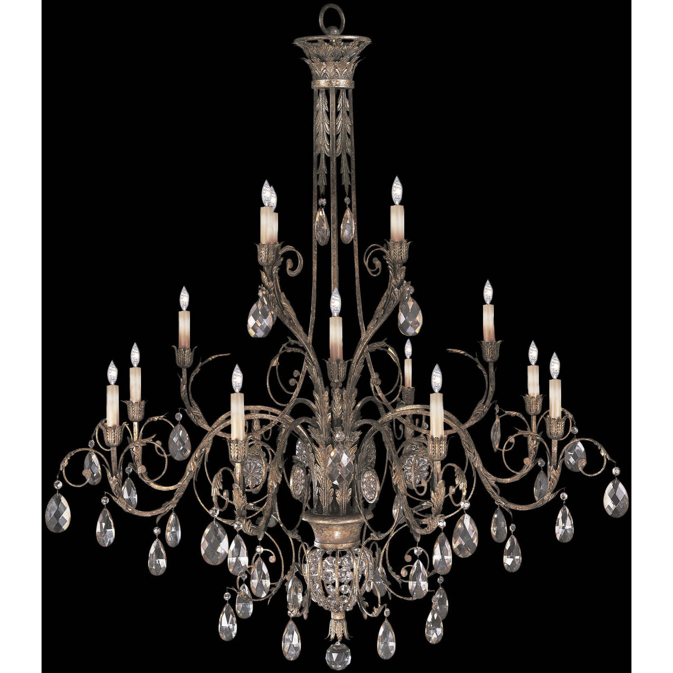 A Midsummer Nights Dream 16 Light 57 inch Gold Chandelier Ceiling Light