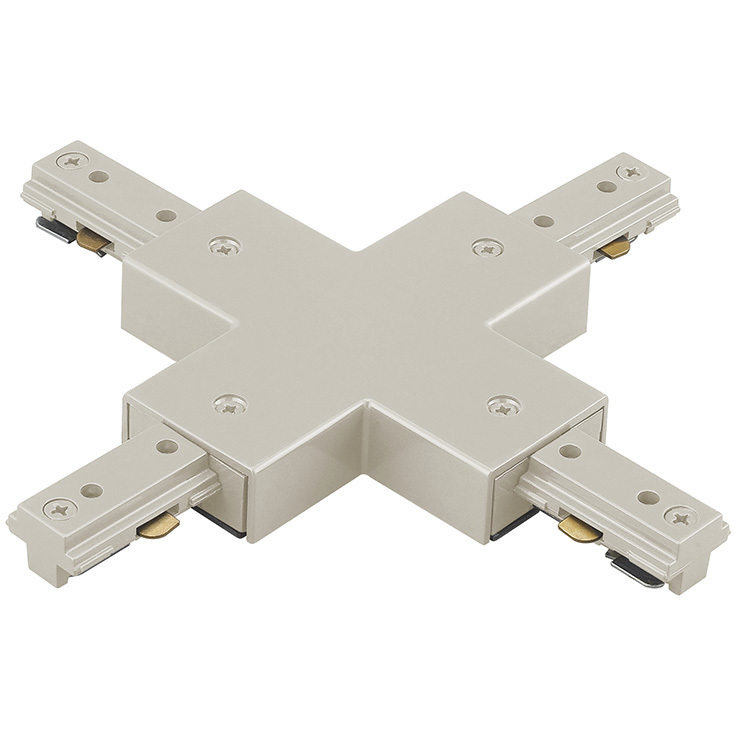 H Track 120 Brushed Nickel Track Component Ceiling Light, WAC Limited