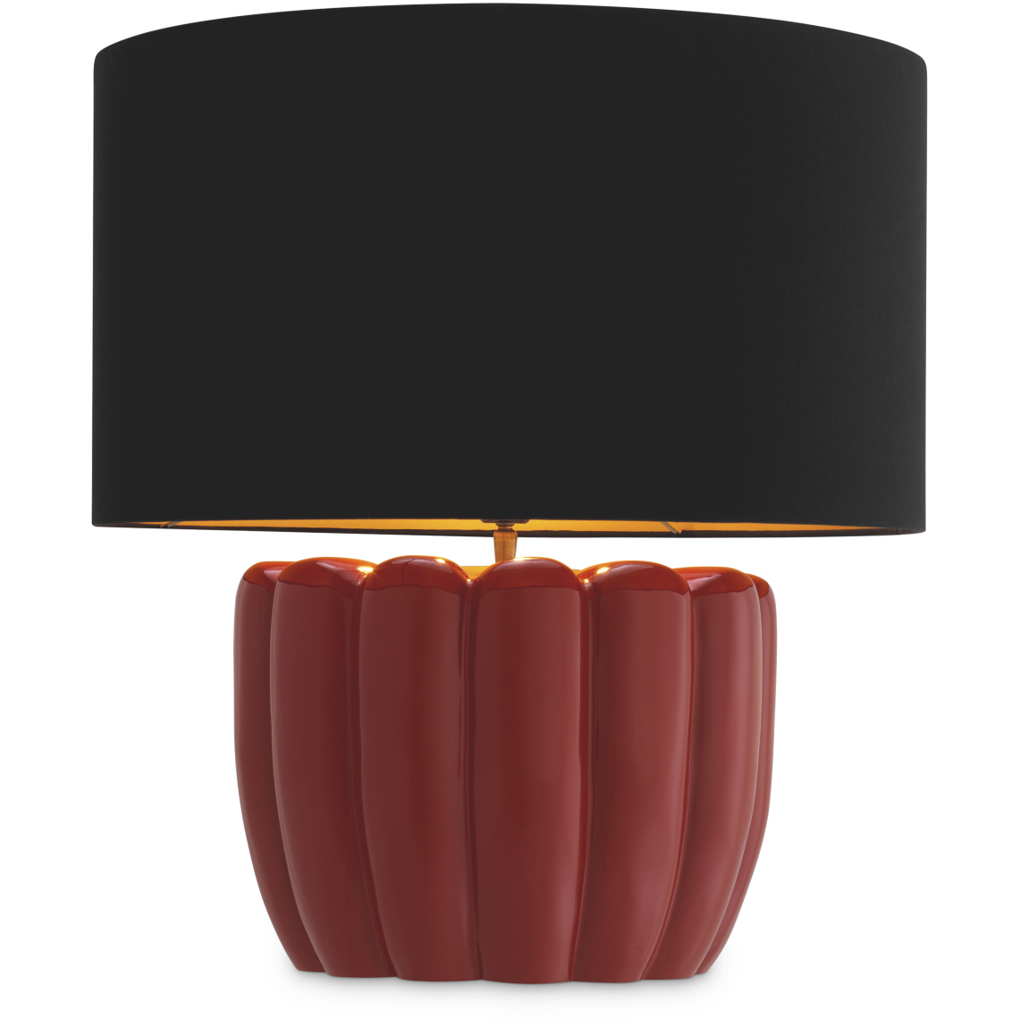 Barocco 23.43 inch 60 watt Red Table Lamp Portable Light