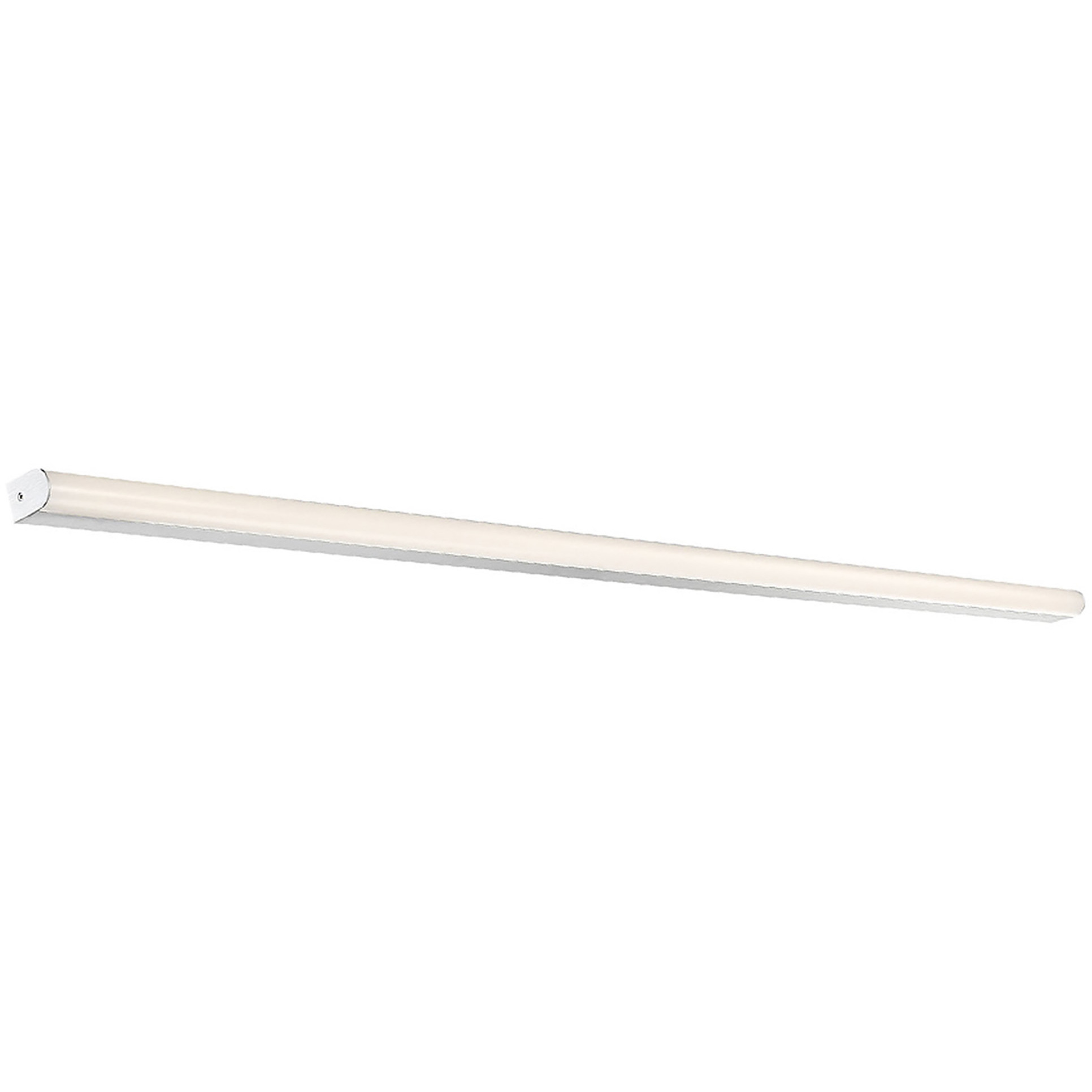 Nightstick LED 61.06 inch Brushed Aluminum Bath Vanity & Wall Light, dweLED