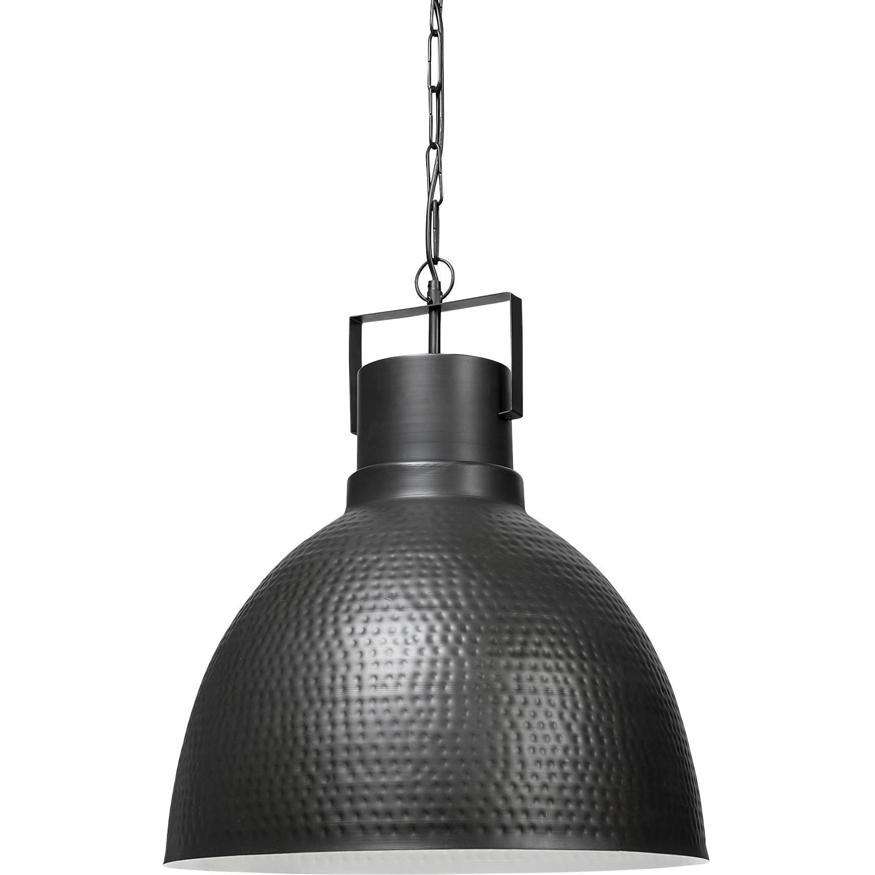 Minerva 19 inch Metallic Gray Hammered Pendant Light Ceiling Light