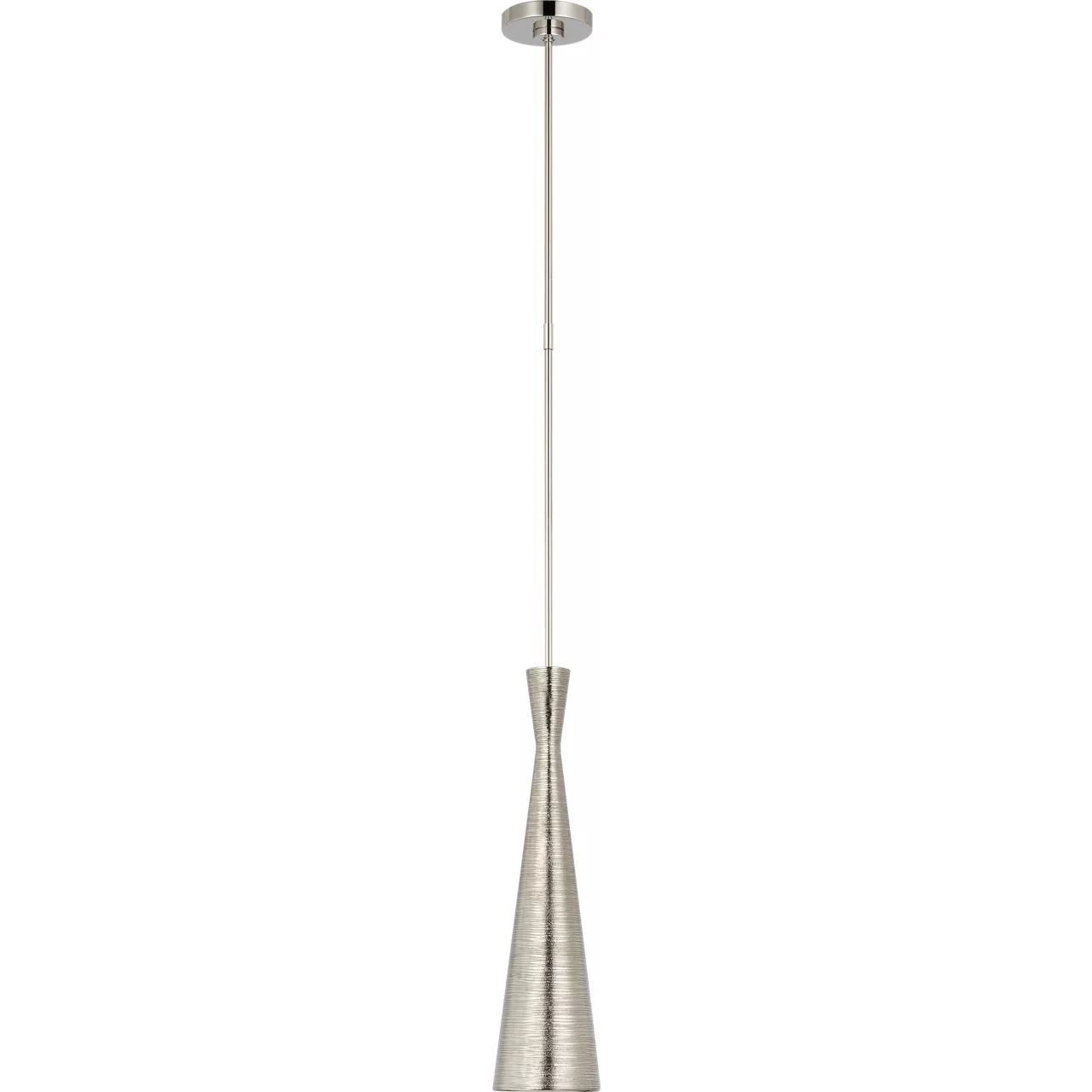 Kelly Wearstler Utopia LED 5 inch Polished Nickel Pendant Ceiling Light, Small