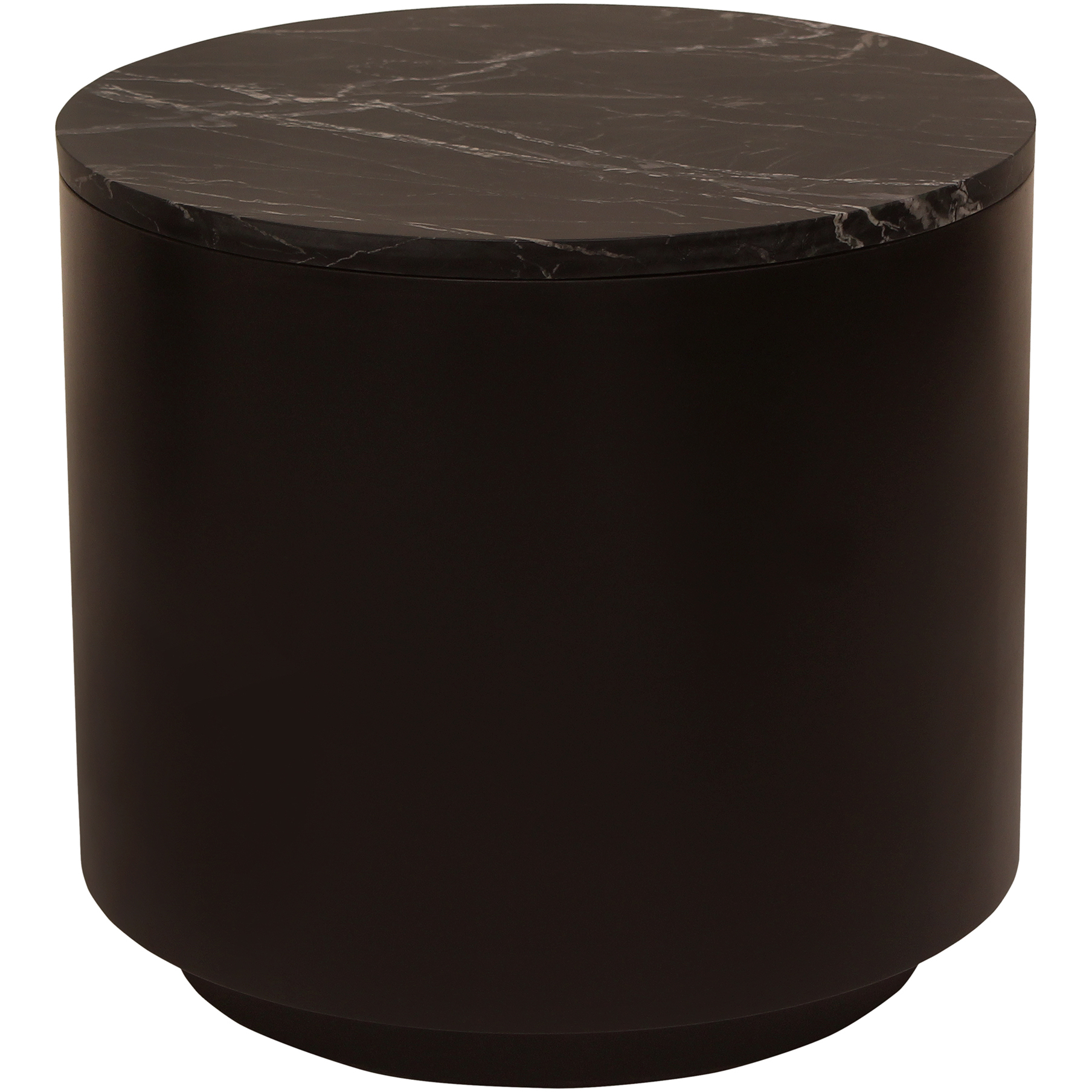 Ritual 20 X 20 inch Black End Table