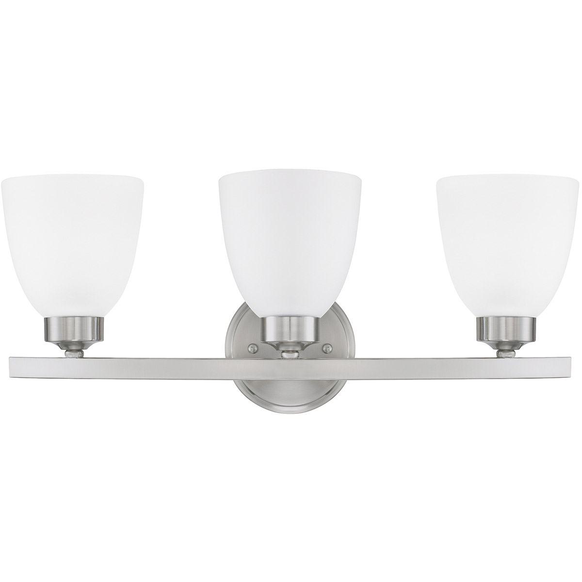 Jameson 3 Light 21 inch Brushed Nickel Vanity Light Wall Light