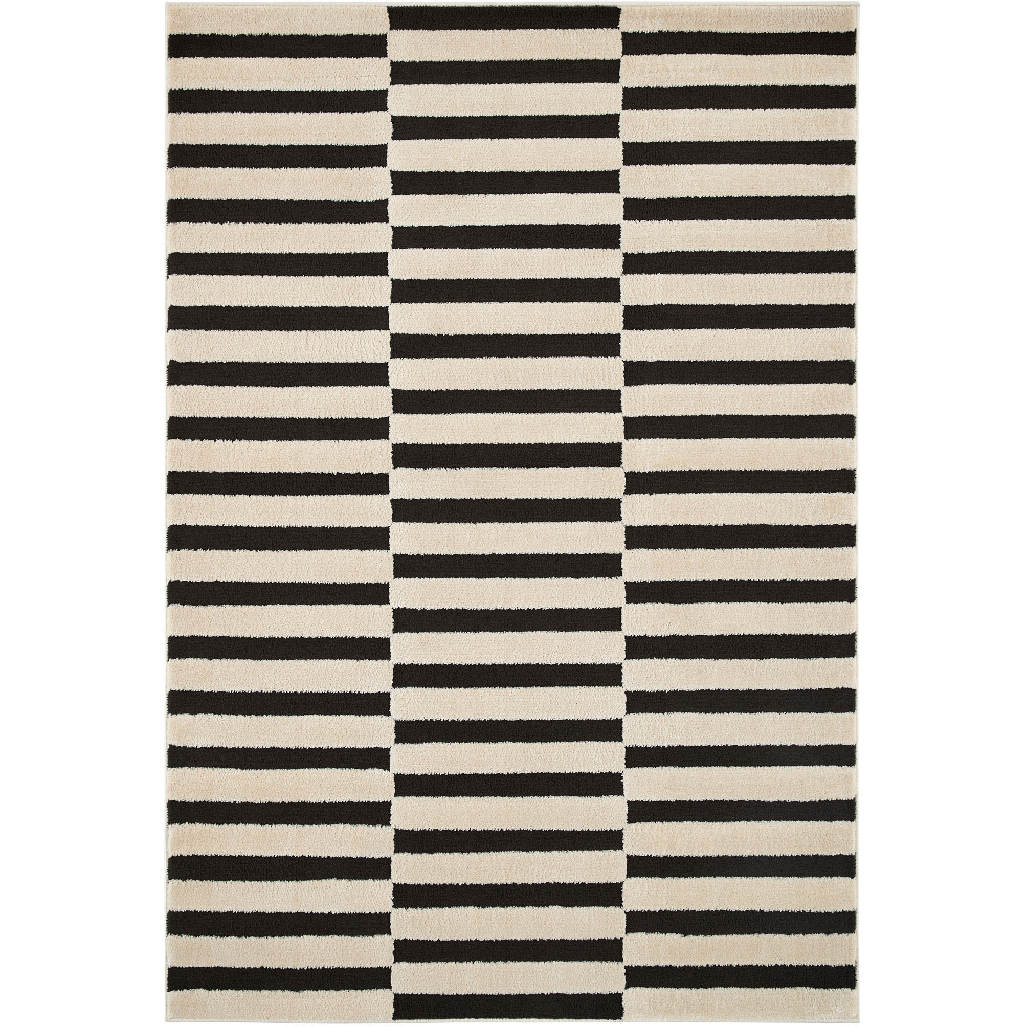 Optika 158 X 118 inch Black/White Rug in 10 x 13