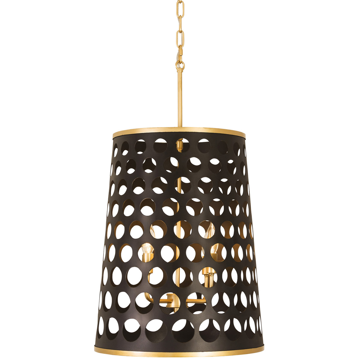 Bailey 4 Light 16 inch Gold Foyer Pendant Ceiling Light
